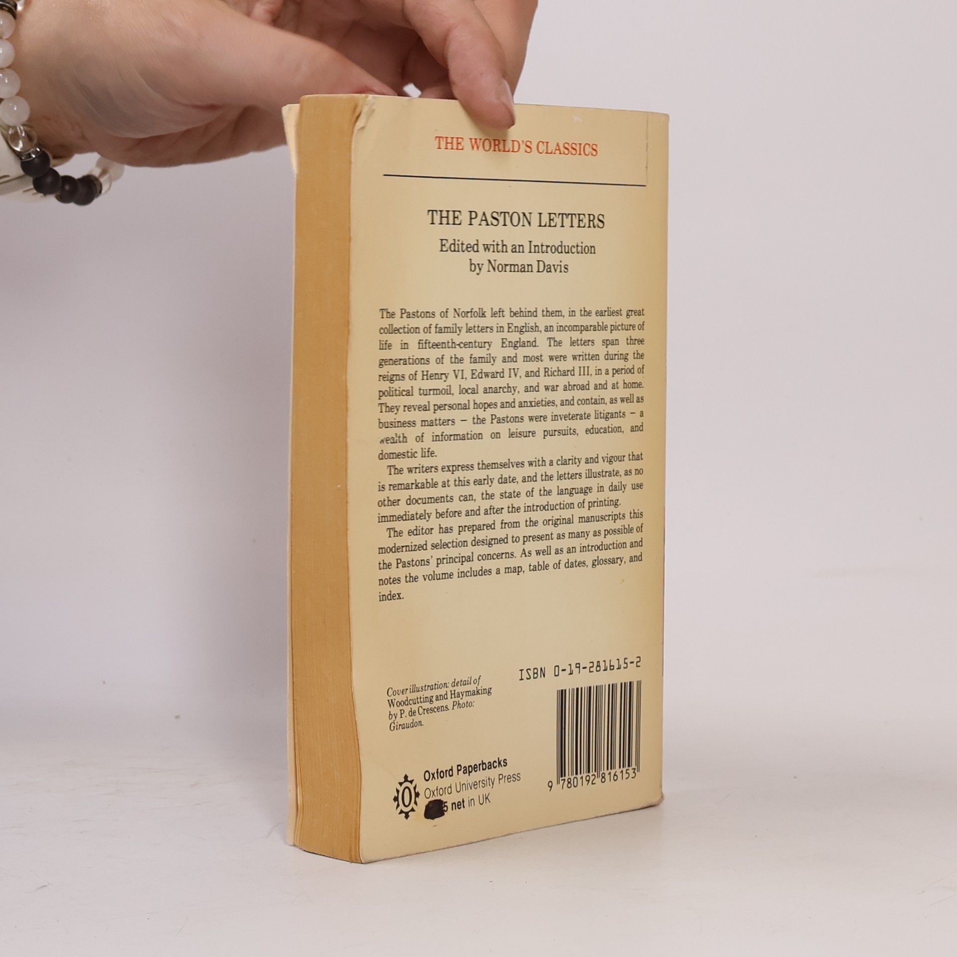 Norman Davis The Paston Letters