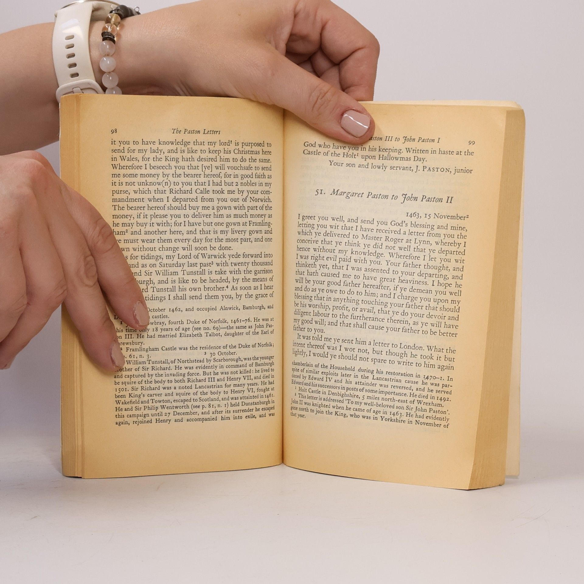 Norman Davis The Paston Letters
