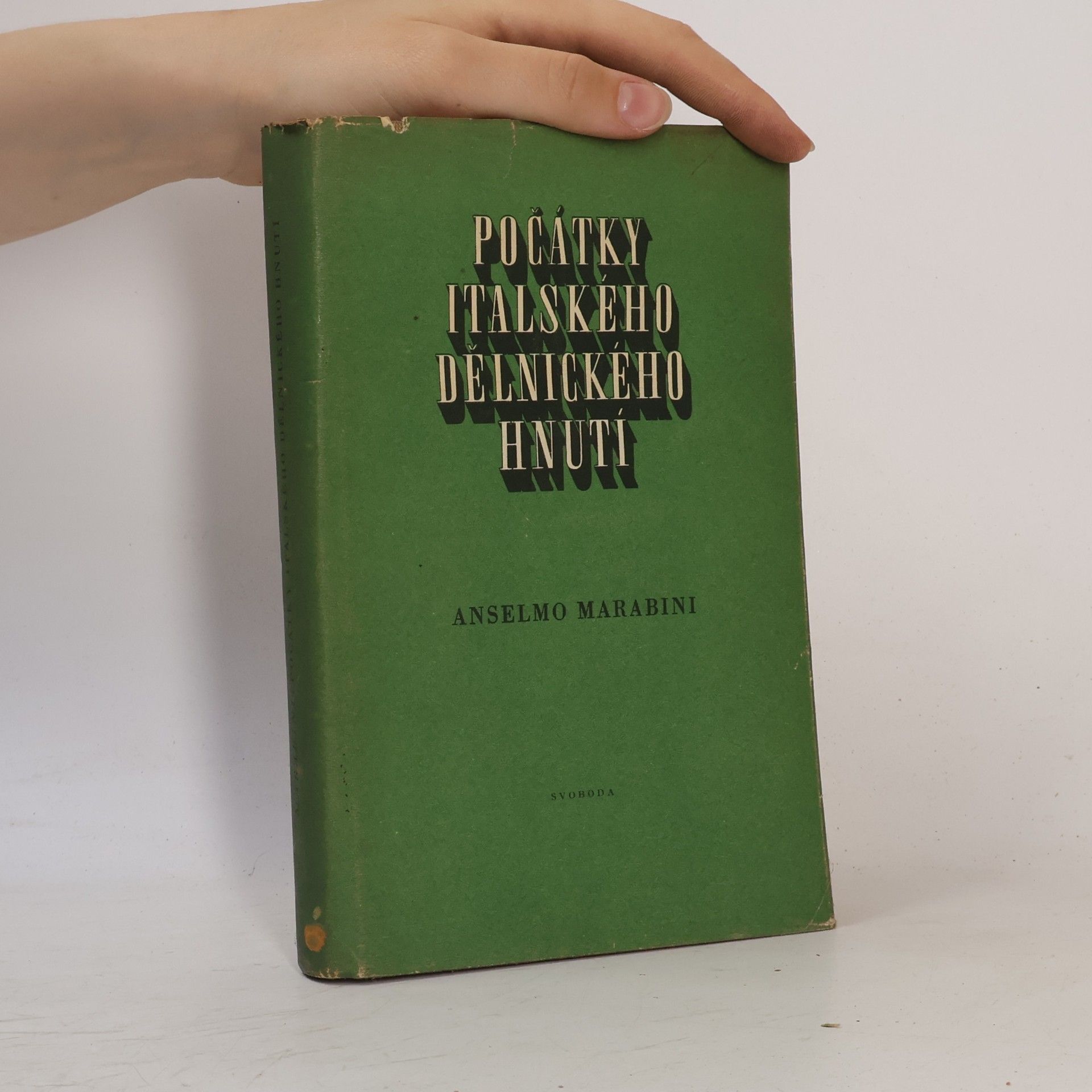 Anselmo Marabini Počátky italského dělnického hnutí