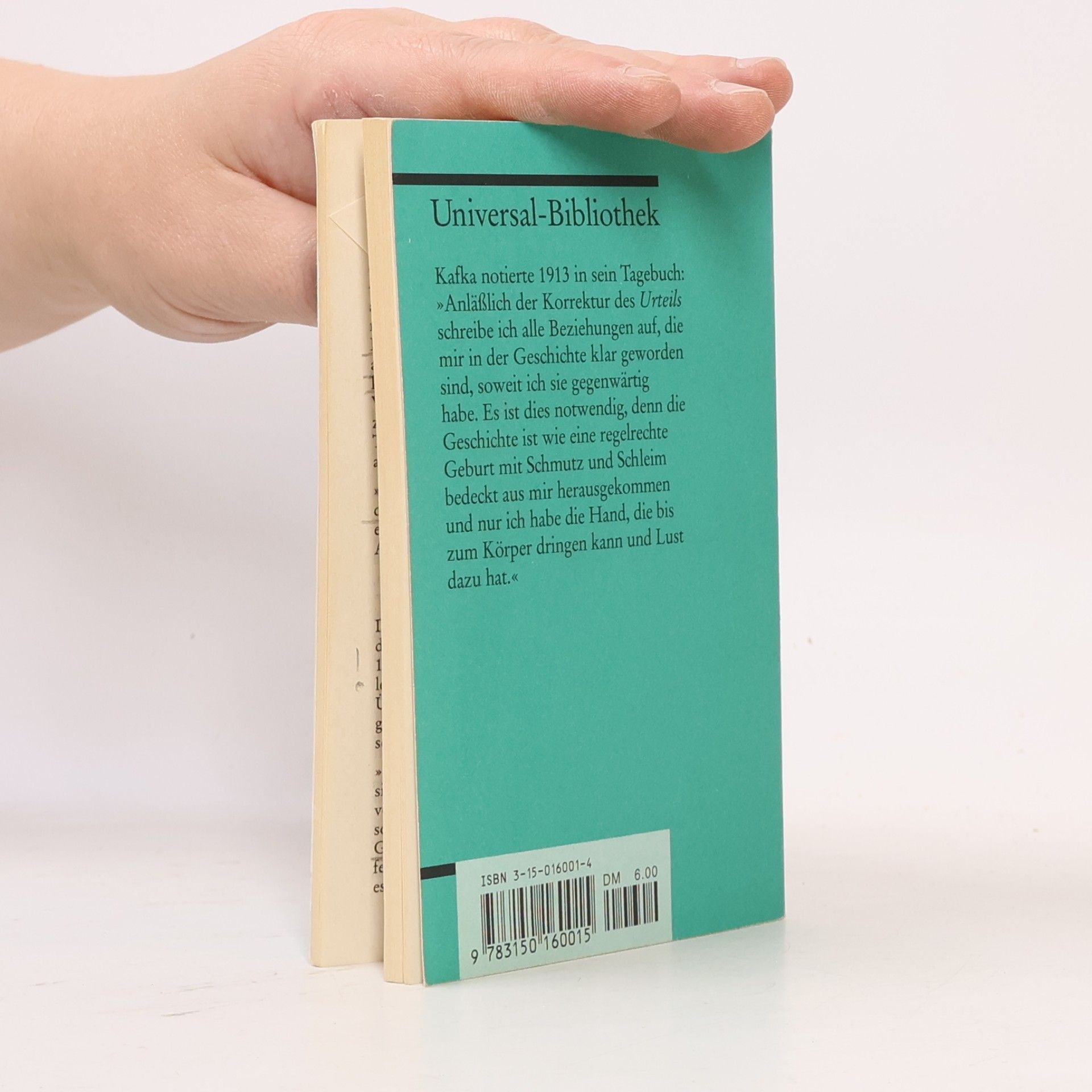 Michael Müller Franz Kafka, Das Urteil