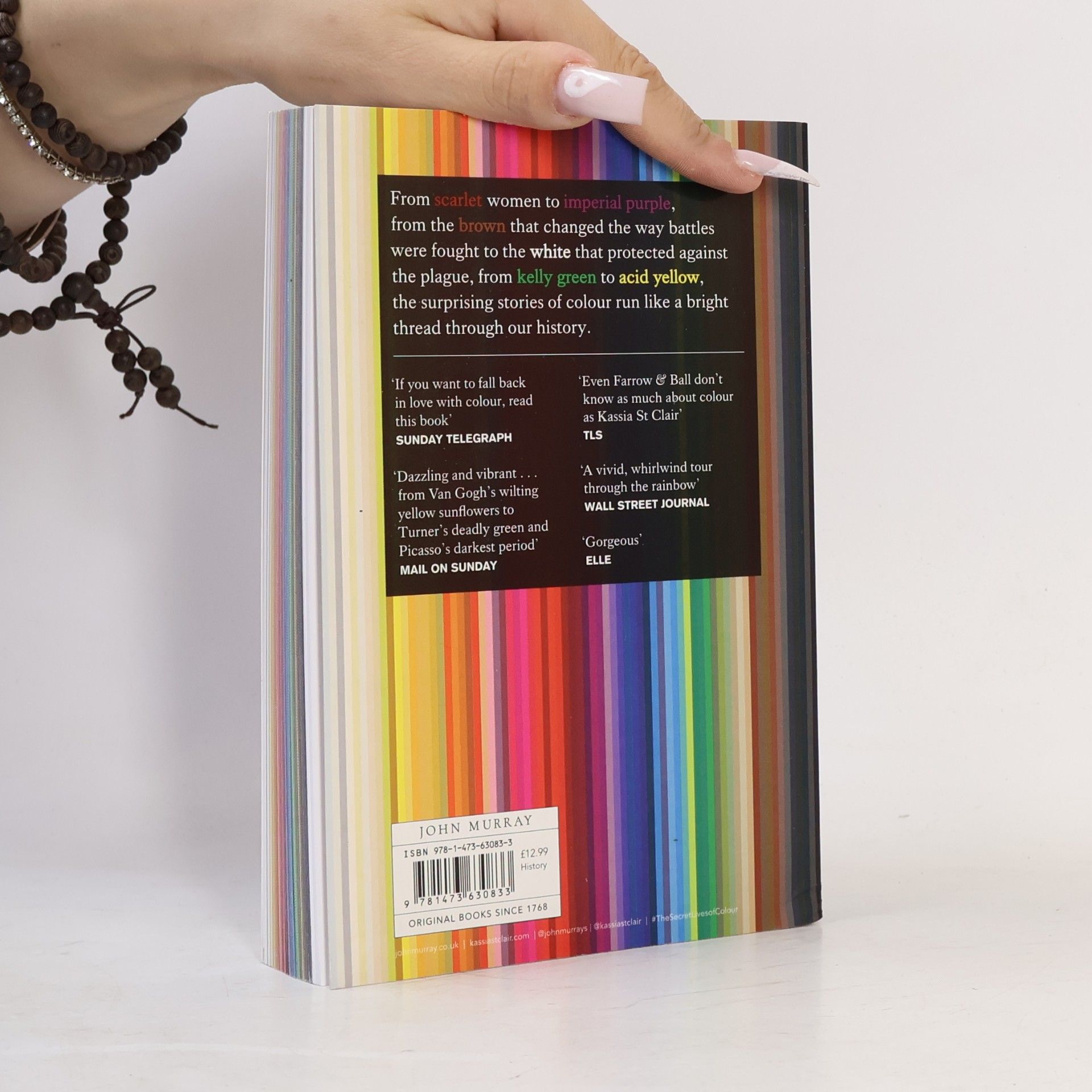 Kassia St Clair The Secret Lives of Colour