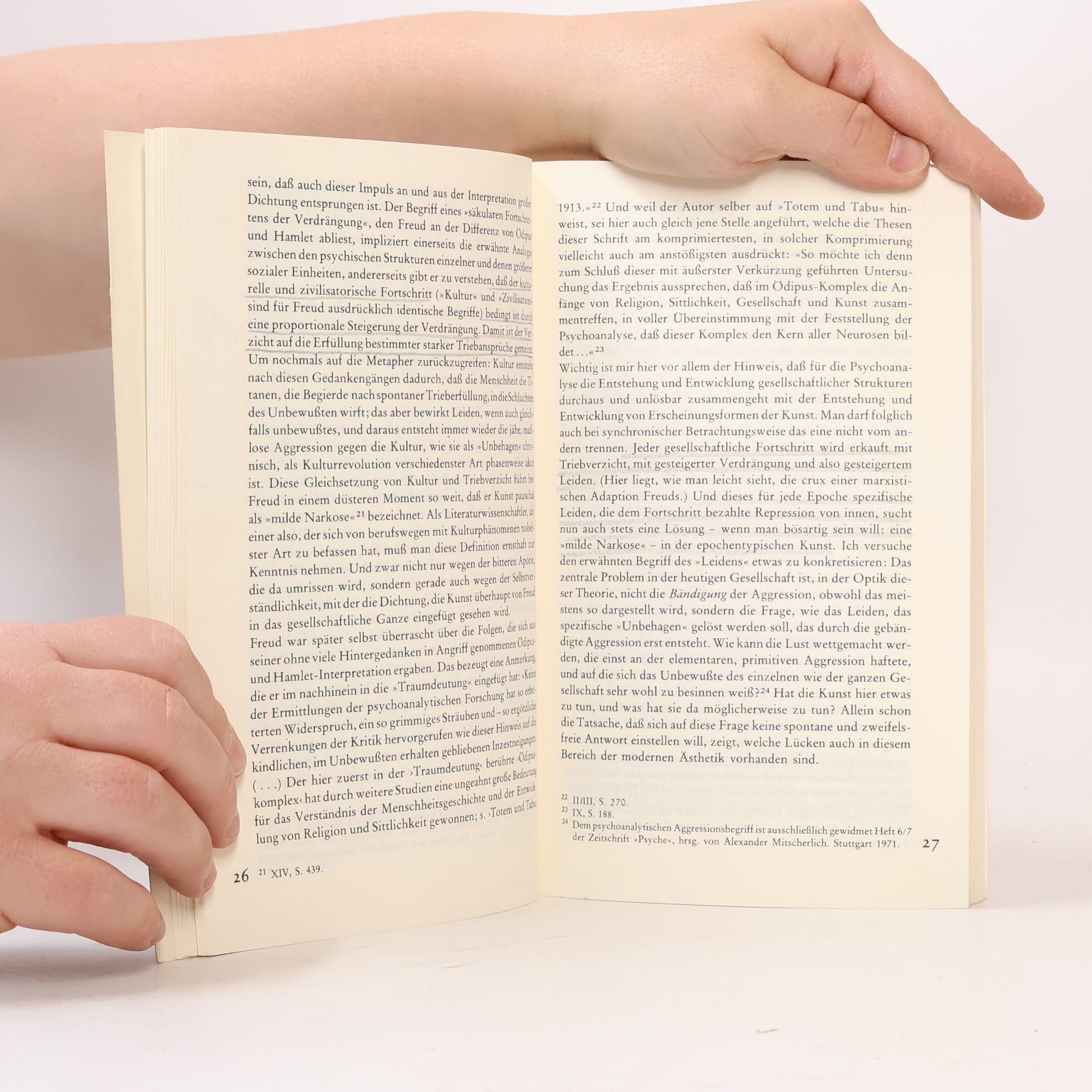 Peter von Matt Literaturwissenschaft und Psychoanalyse