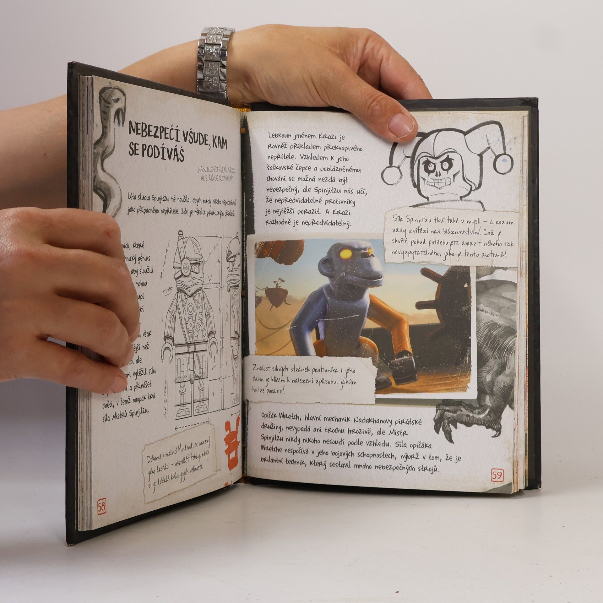 Various authors Kniha Spinjitzu Lego