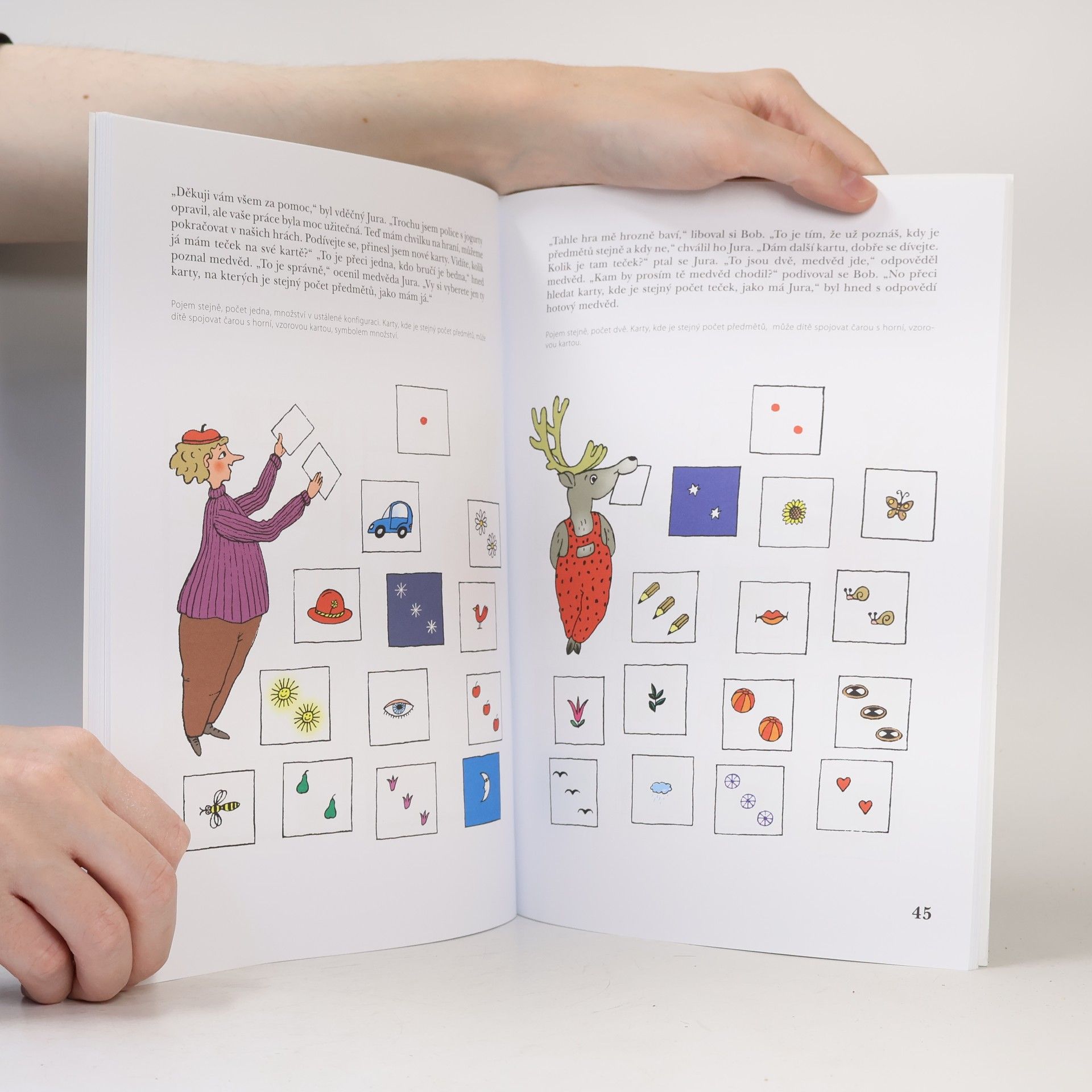 Jiřina Bednářová Počítání soba Boba. 1. díl, Cvičení pro rozvoj matematických schopností a logického myšlení pro děti od 3 do 5 let