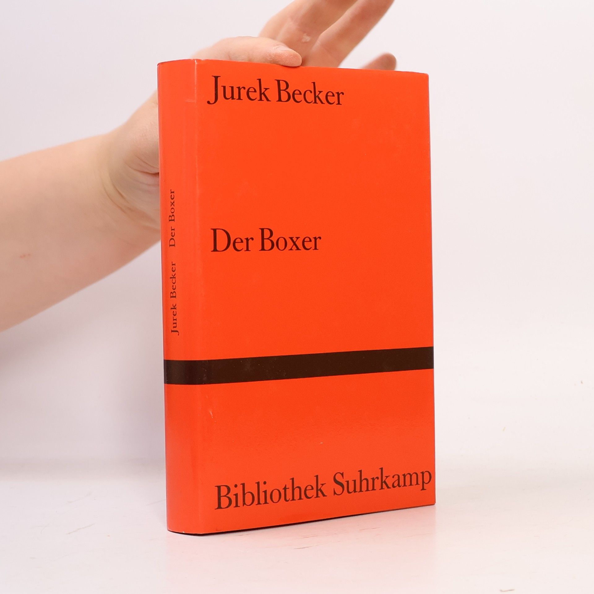 Jurek Becker Bibliothek Suhrkamp: Der Boxer. Roman.