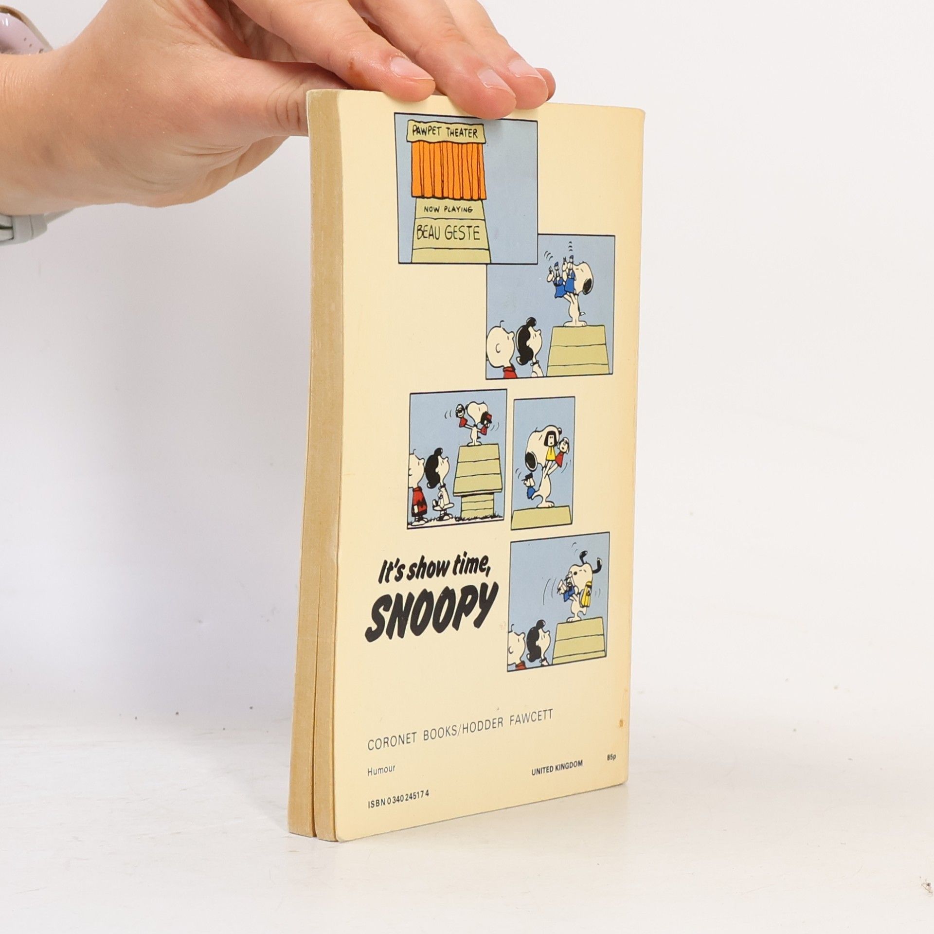 Charles Shulz It's Show Time, Snoopy
