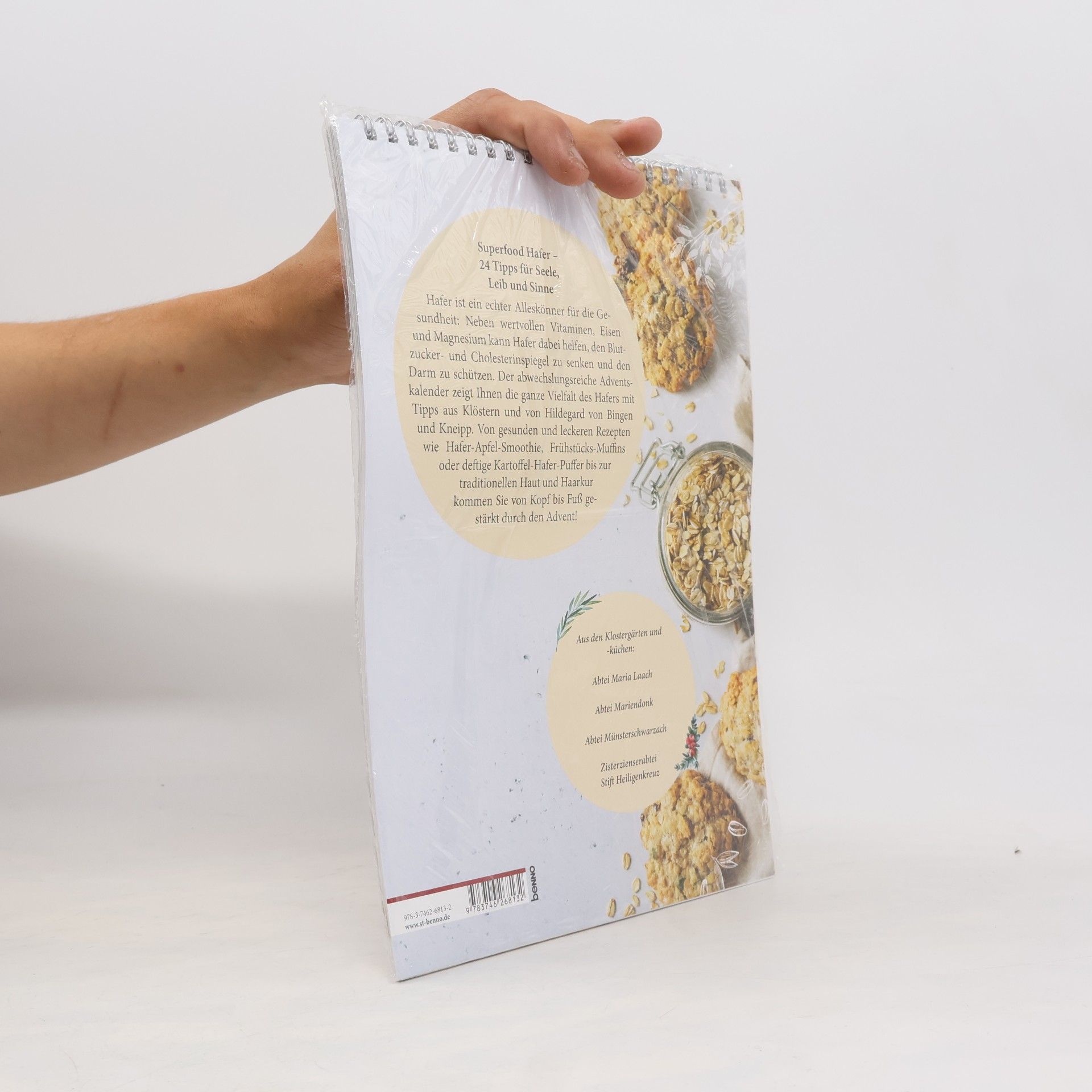 Der Hafer-Adventskalender: Rezepte & Anwendungen aus Klöstern