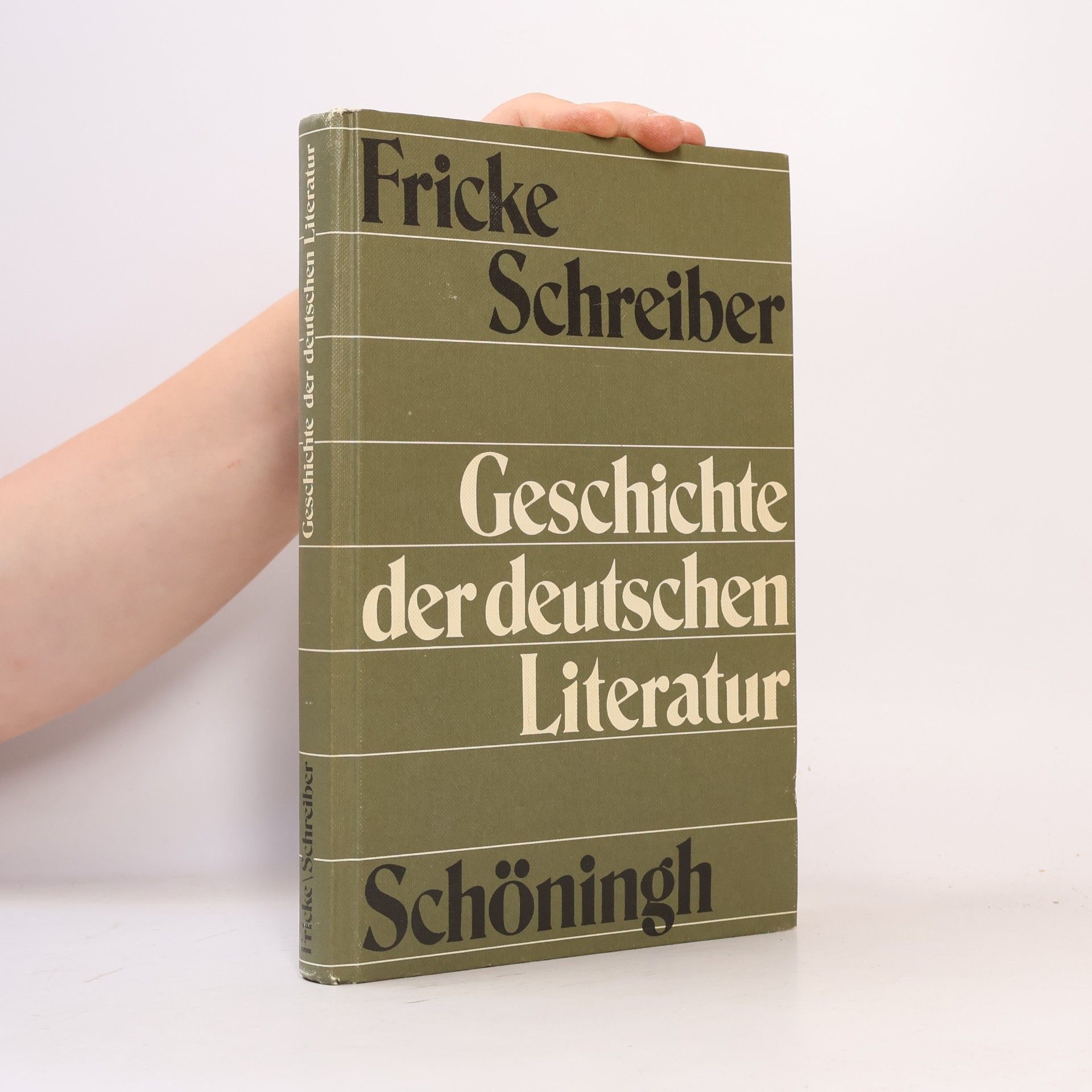 Gerhard Fricke Geschichte der deutschen Literatur