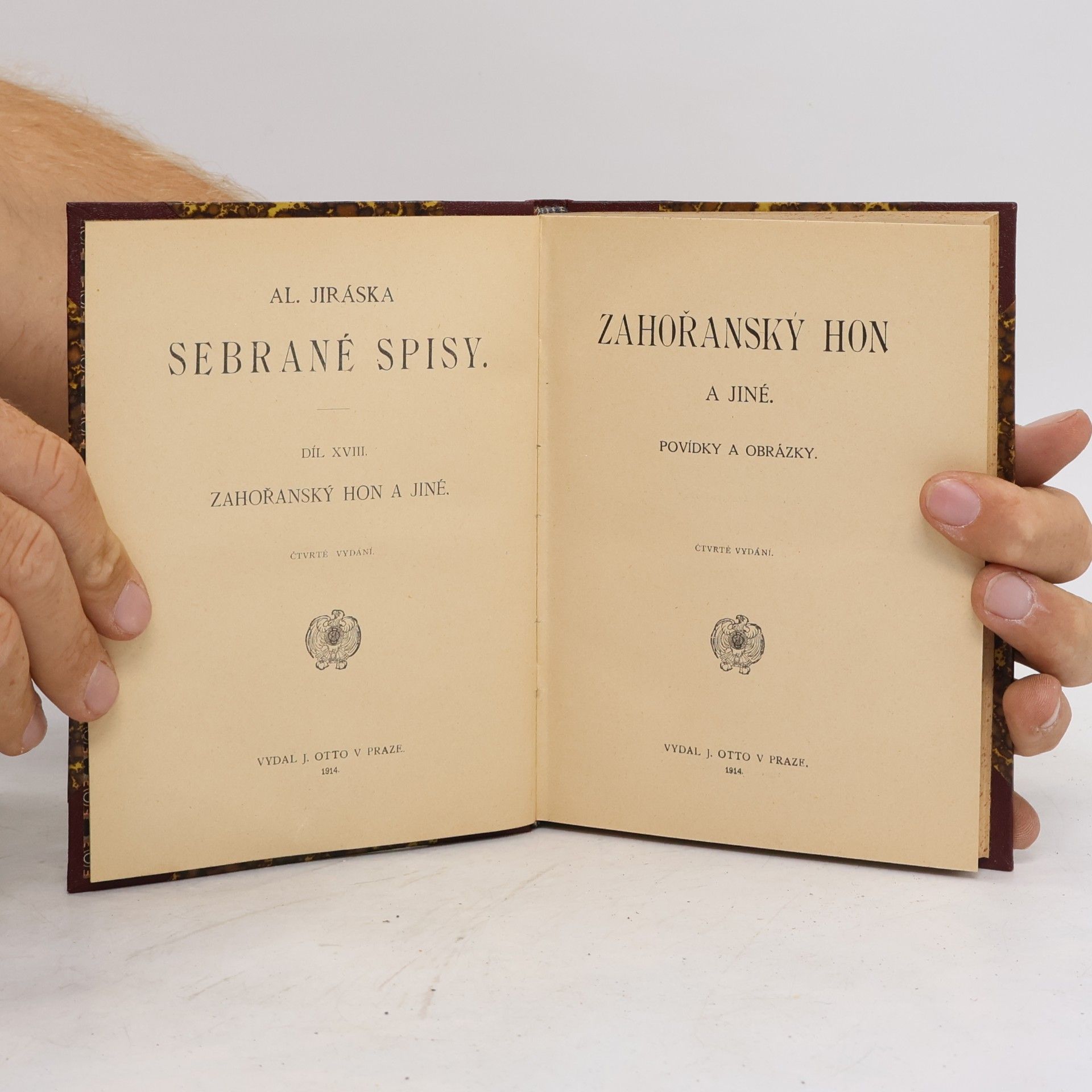 Alois Jirásek Sebrané spisy. Díl XVIII. Zahořanský hon a jiné