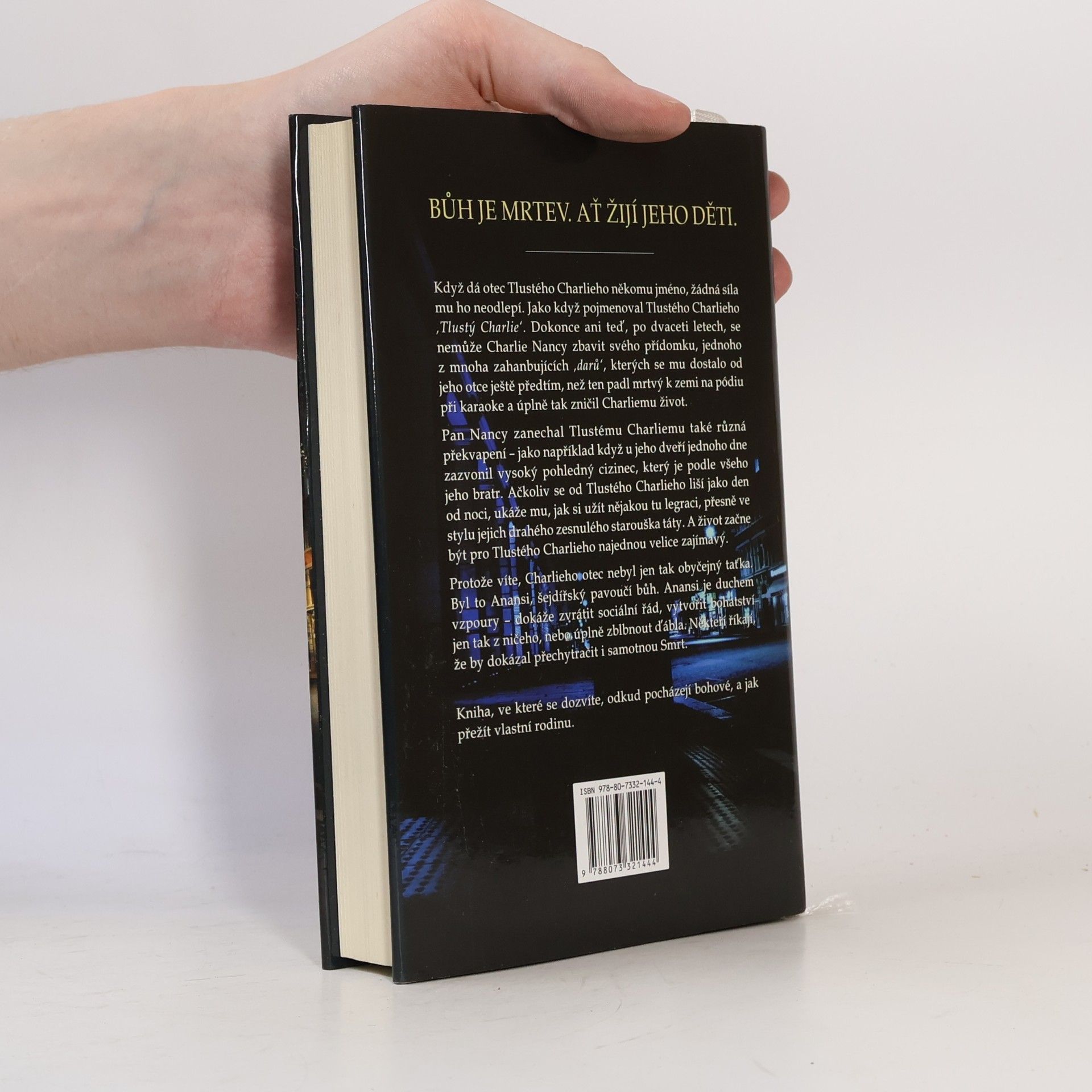 Neil Gaiman Anansiho chlapci