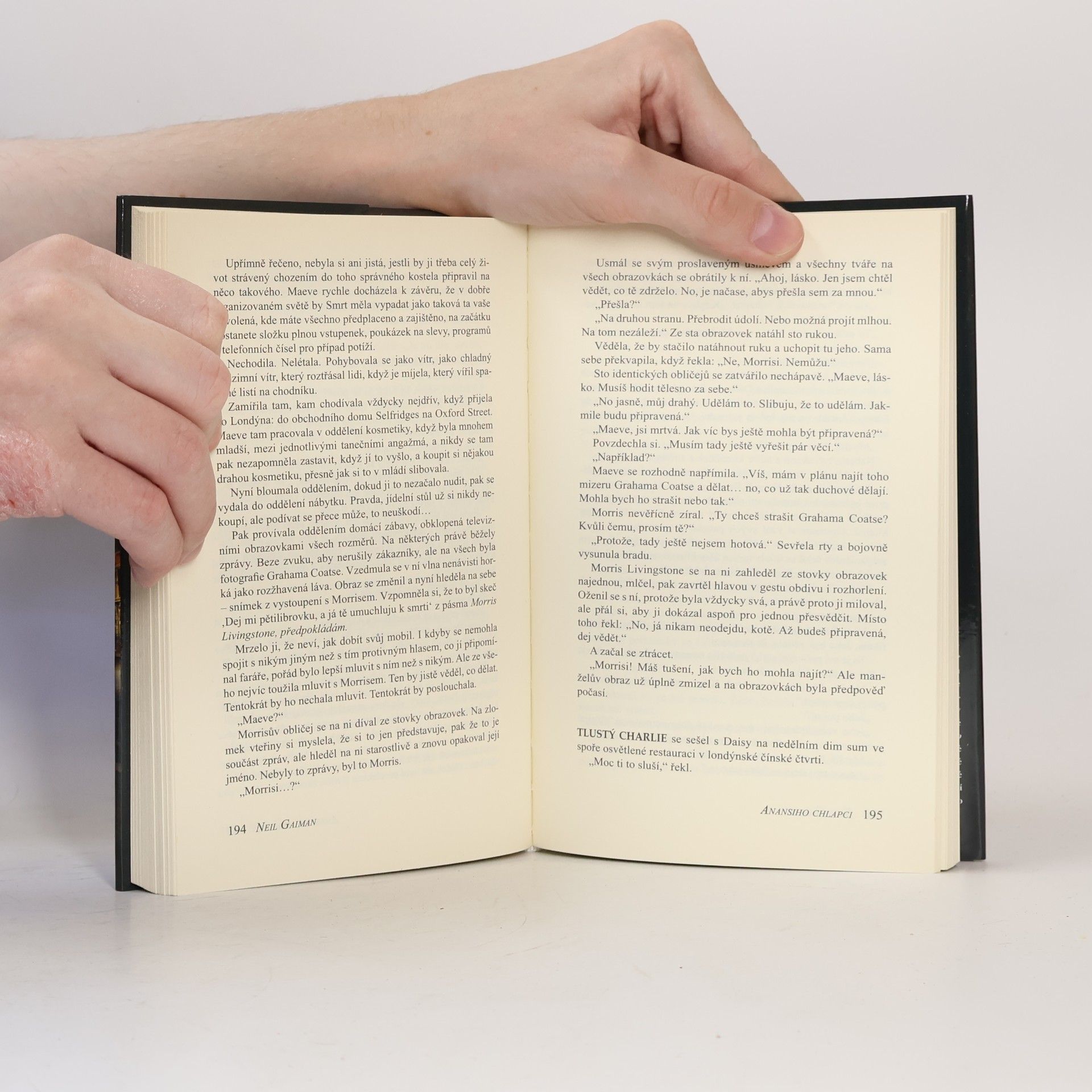 Neil Gaiman Anansiho chlapci