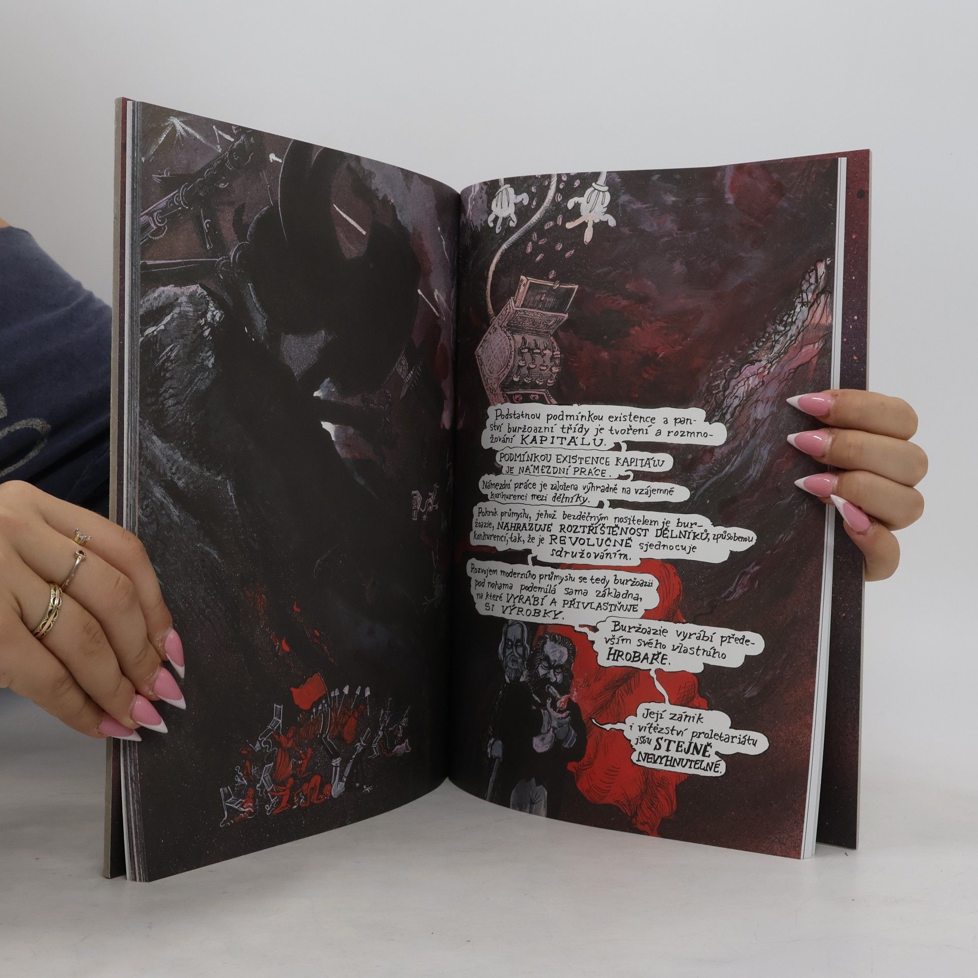 Martin Rowson Komunistický manifest