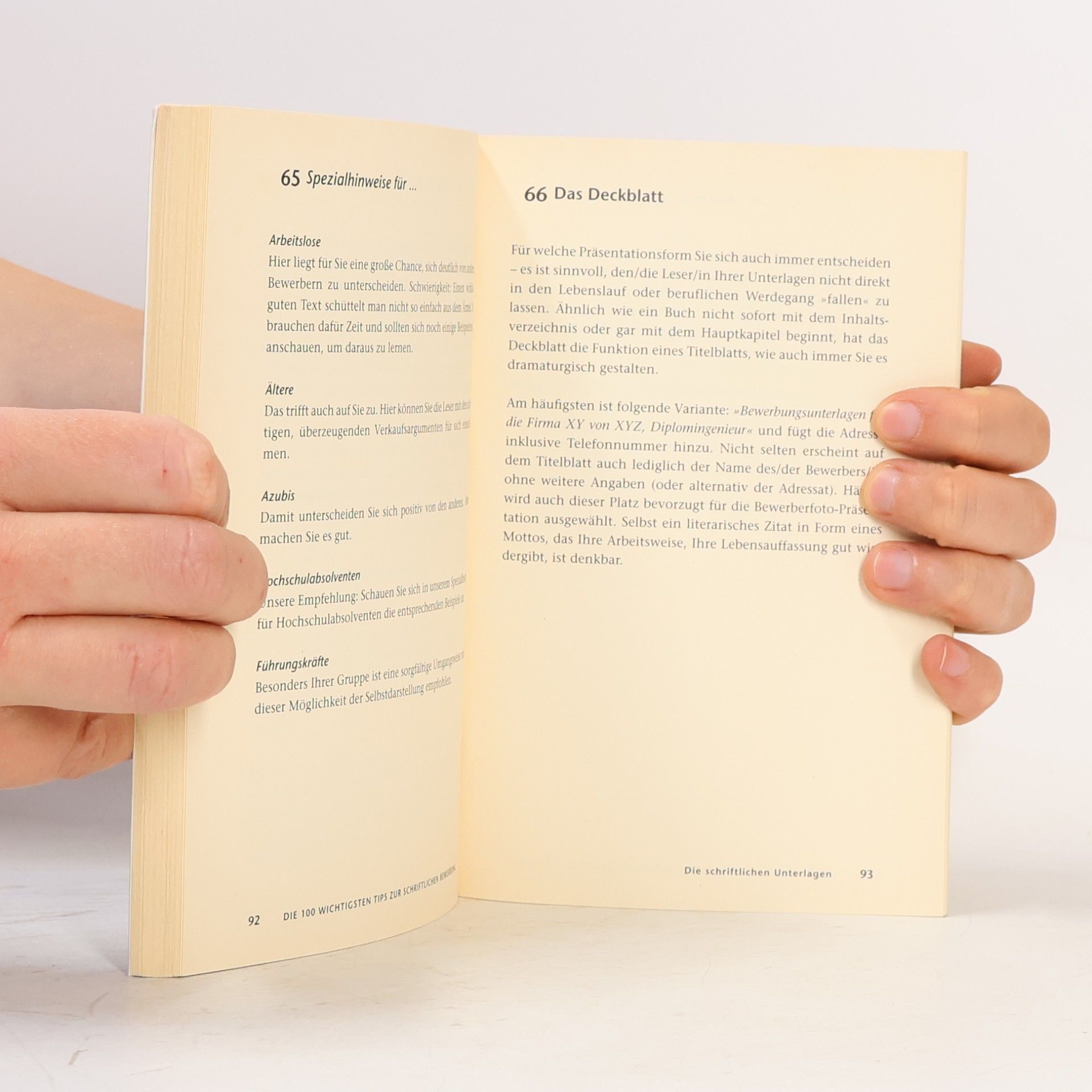 Jürgen Hesse Die 100 wichtigsten Fragen zur schriftlichen Bewerbung