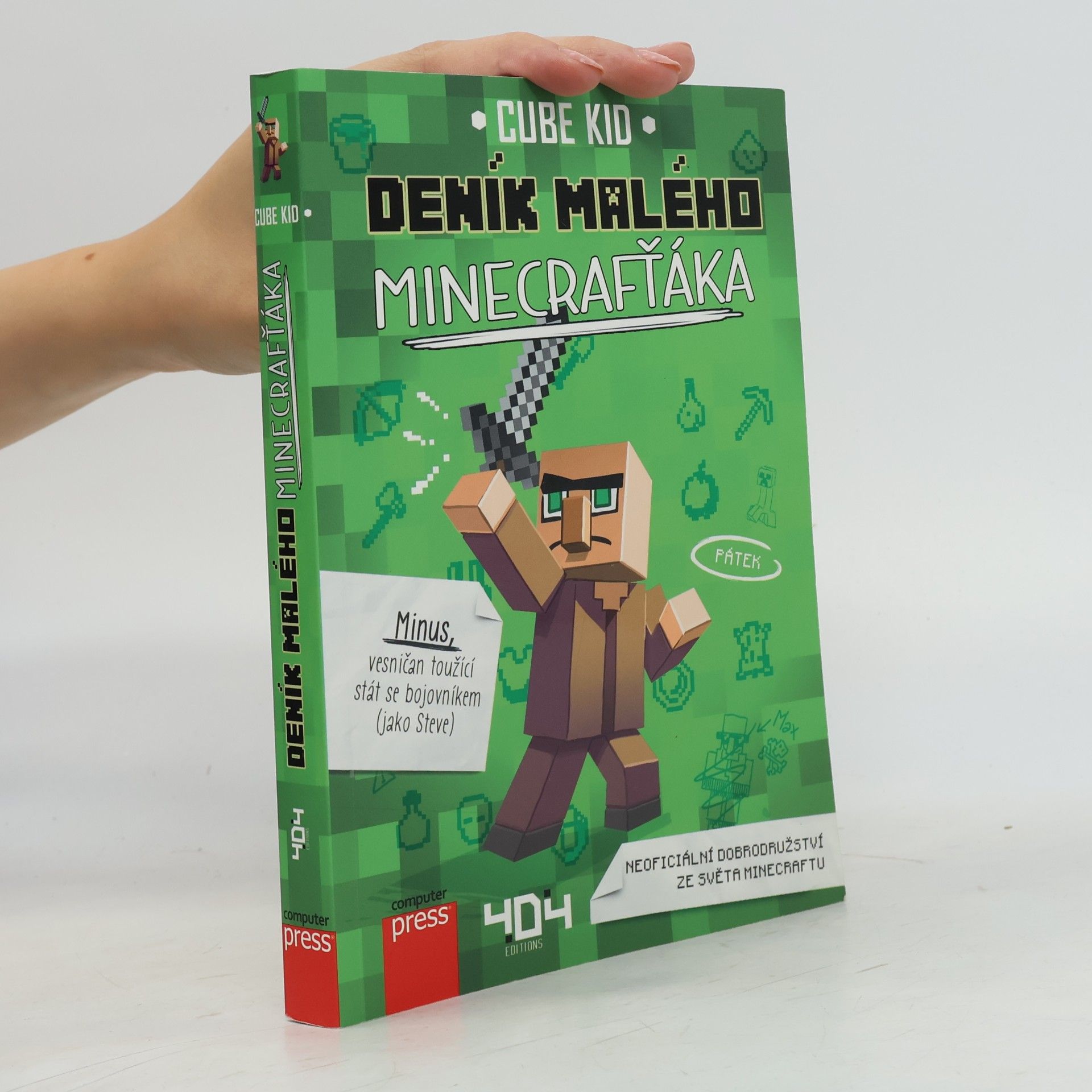 Cube Kid Deník malého Minecrafťáka