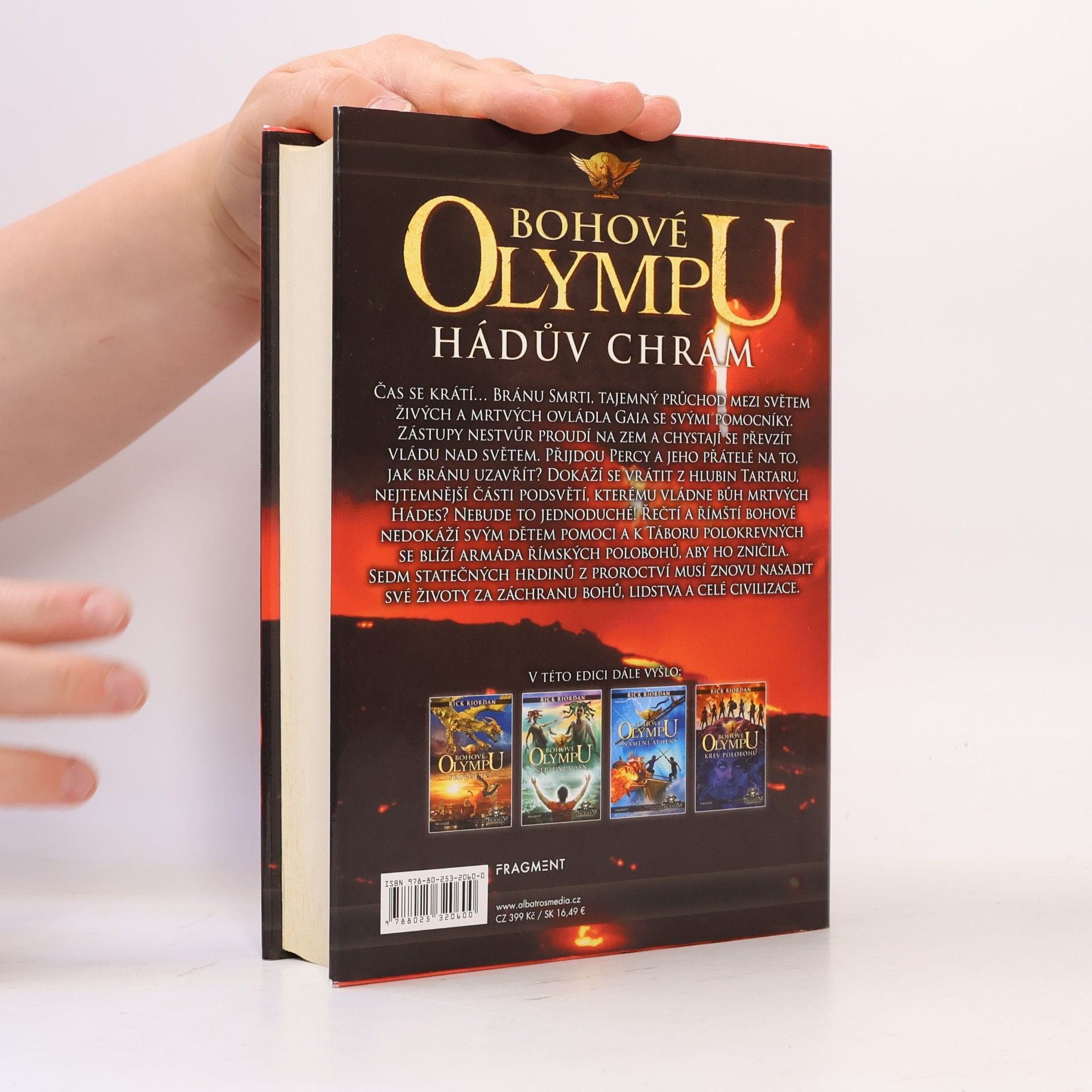 Rick Riordan Bohové Olympu. Hádův chrám