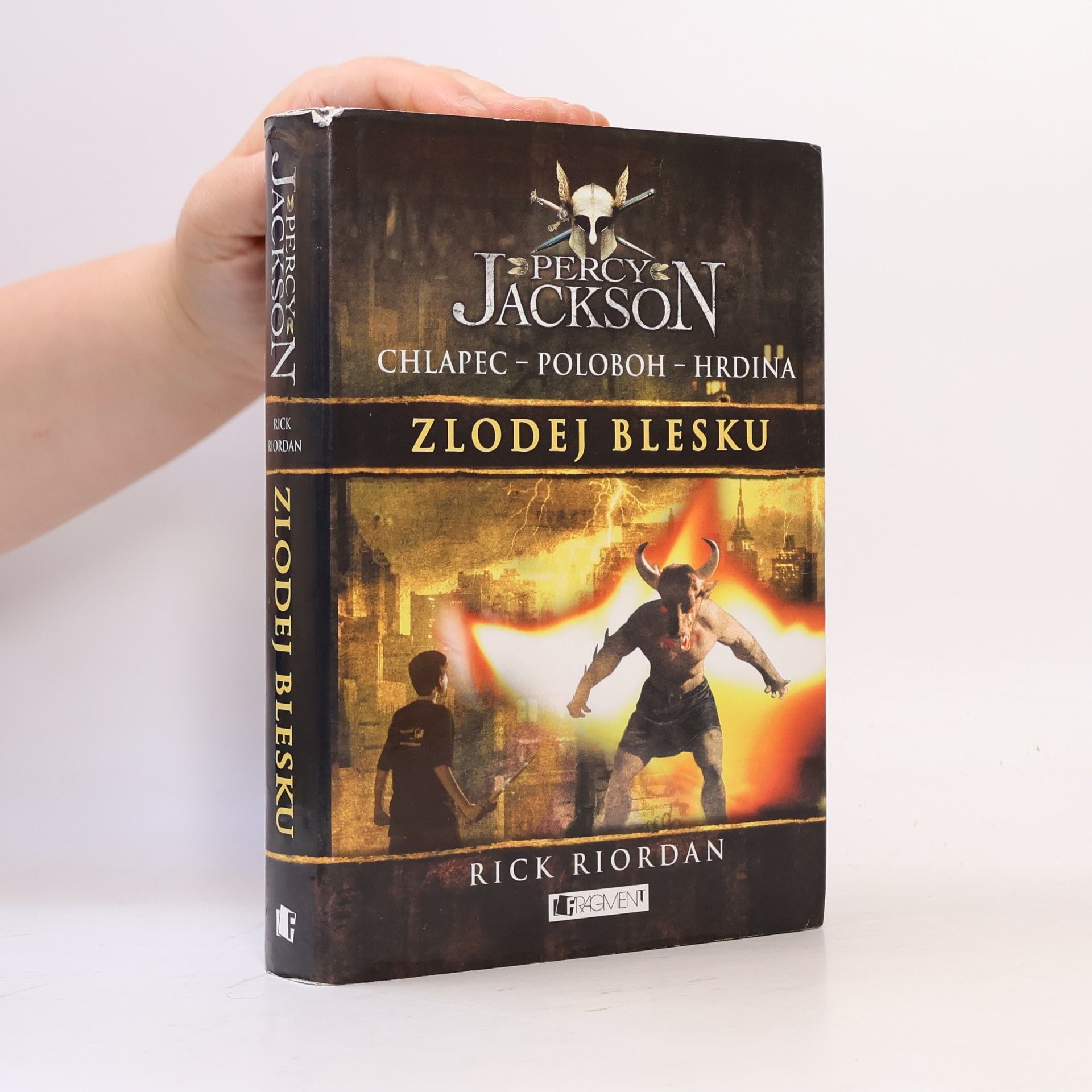 Rick Riordan Percy Jackson: Zlodej blesku