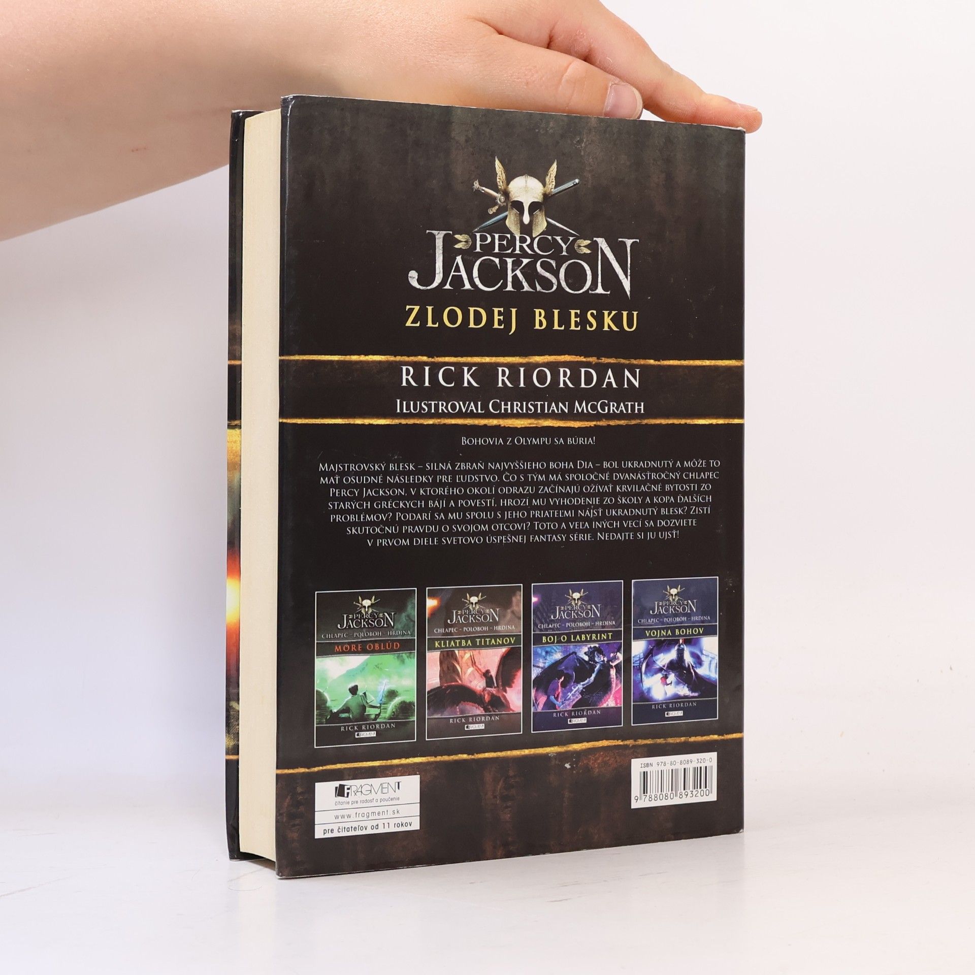 Rick Riordan Percy Jackson: Zlodej blesku