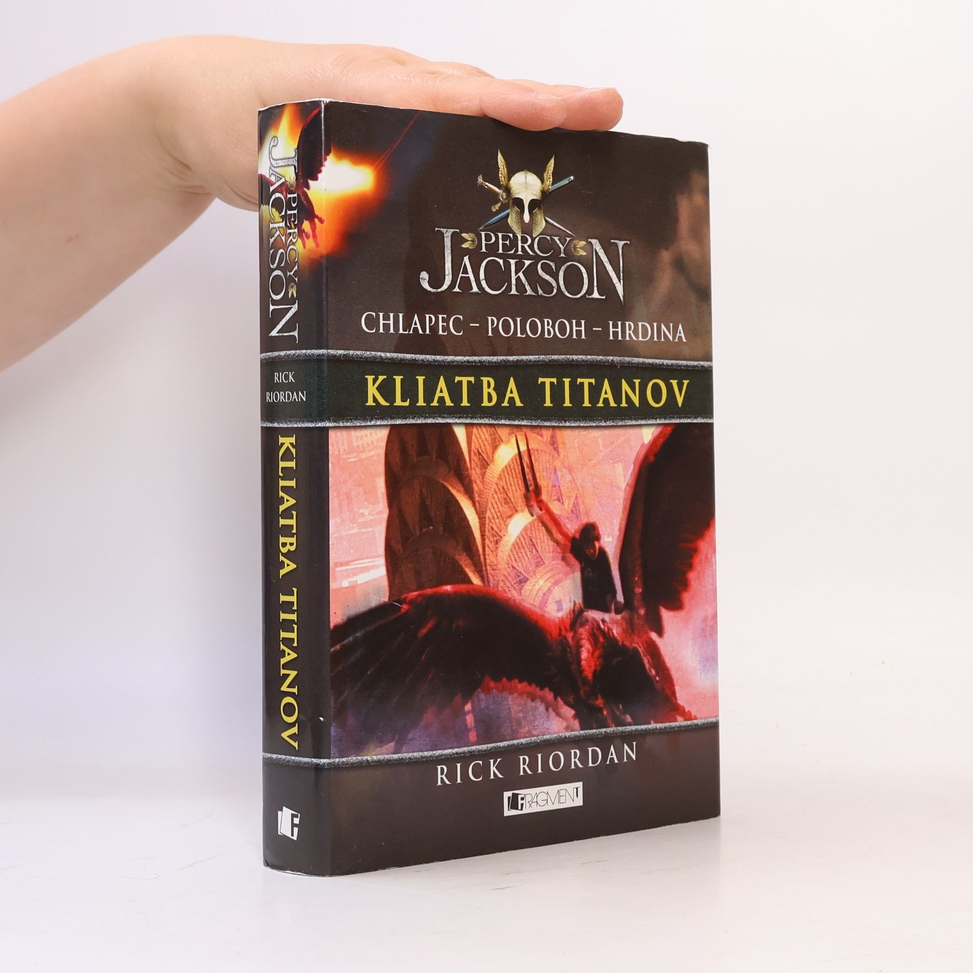Rick Riordan Kliatba Titanov