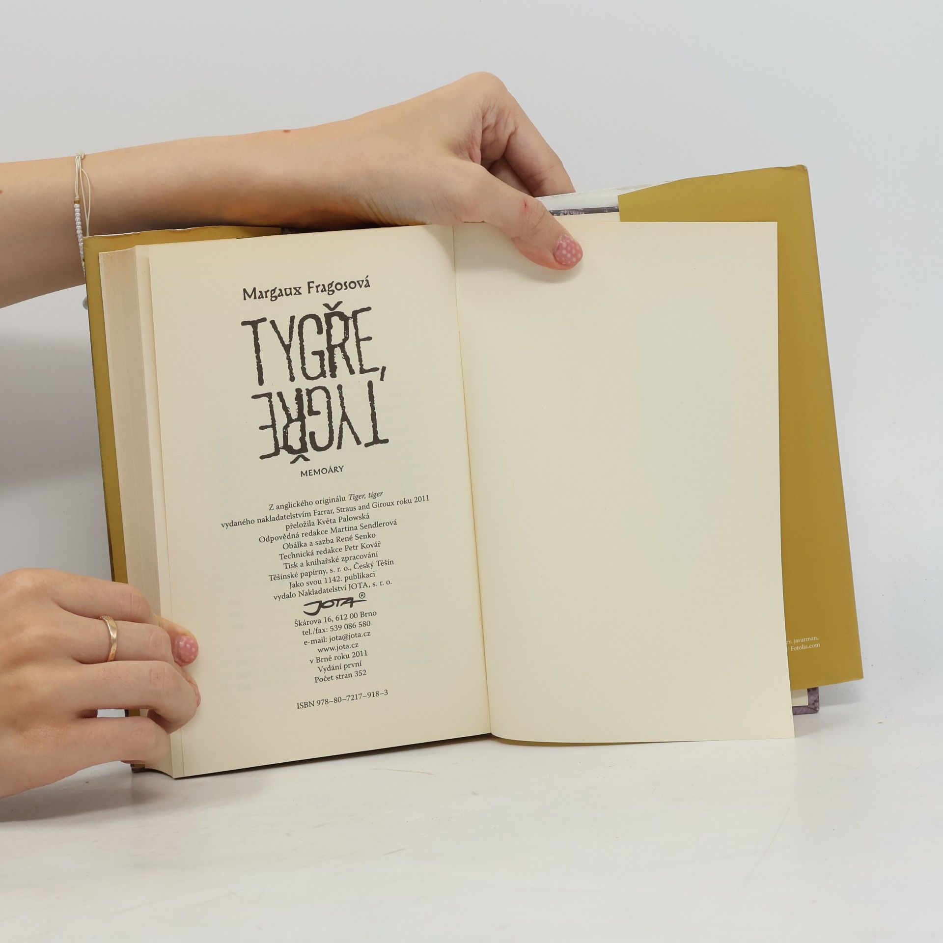 Margaux Fragoso Tygře, tygře. Memoáry