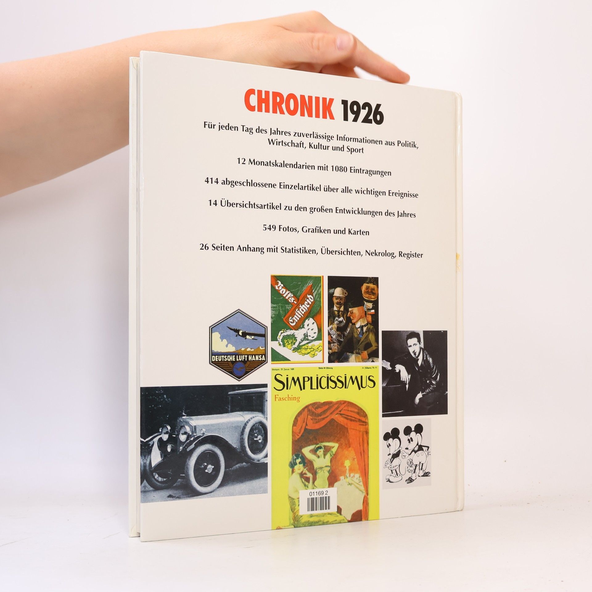 Autorenkollektiv Chronik 1926. Tag für Tag in Wort und Bild