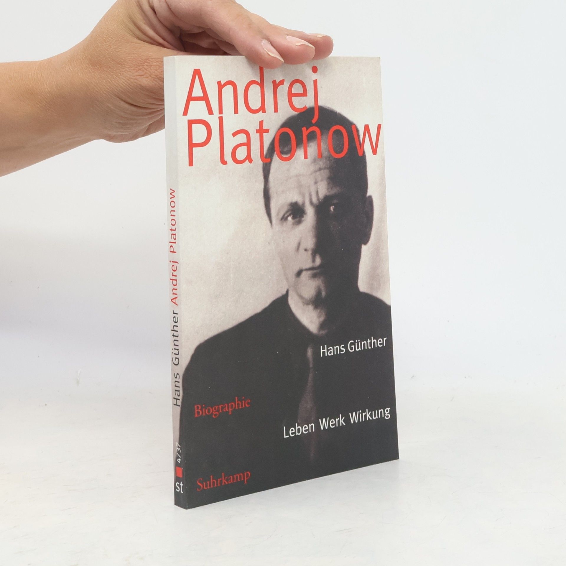 Hans-Otto Günther Suhrkamp Taschenbuch - 4737: Andrej Platonow