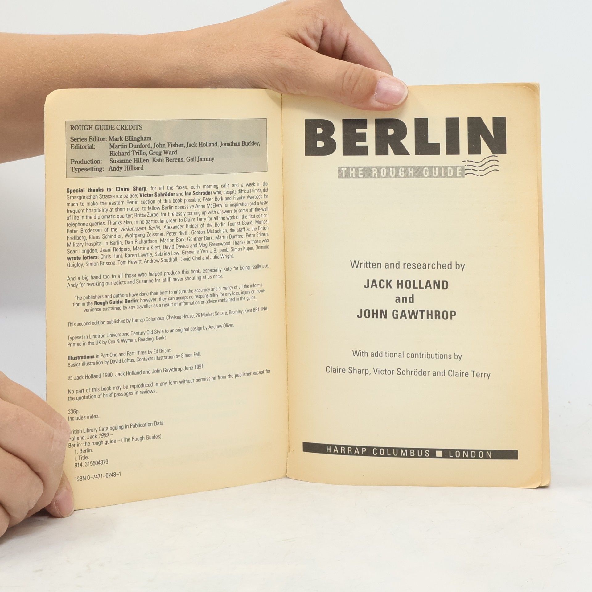 Jack Holland The Rough Guide: Berlin