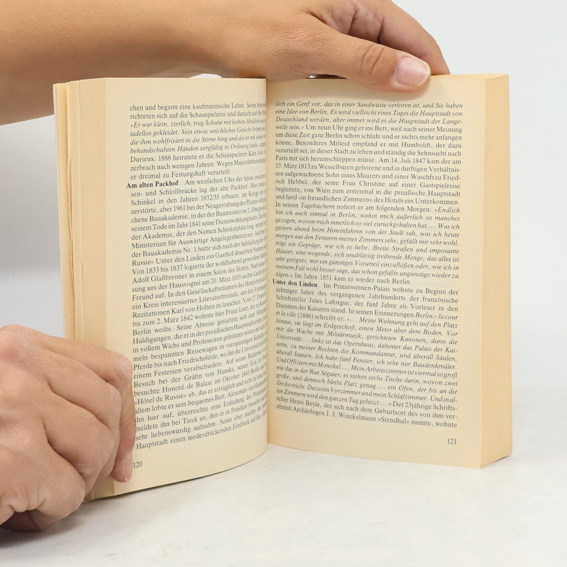 Karl Voß Reiseführer für Literaturfreunde Berlin