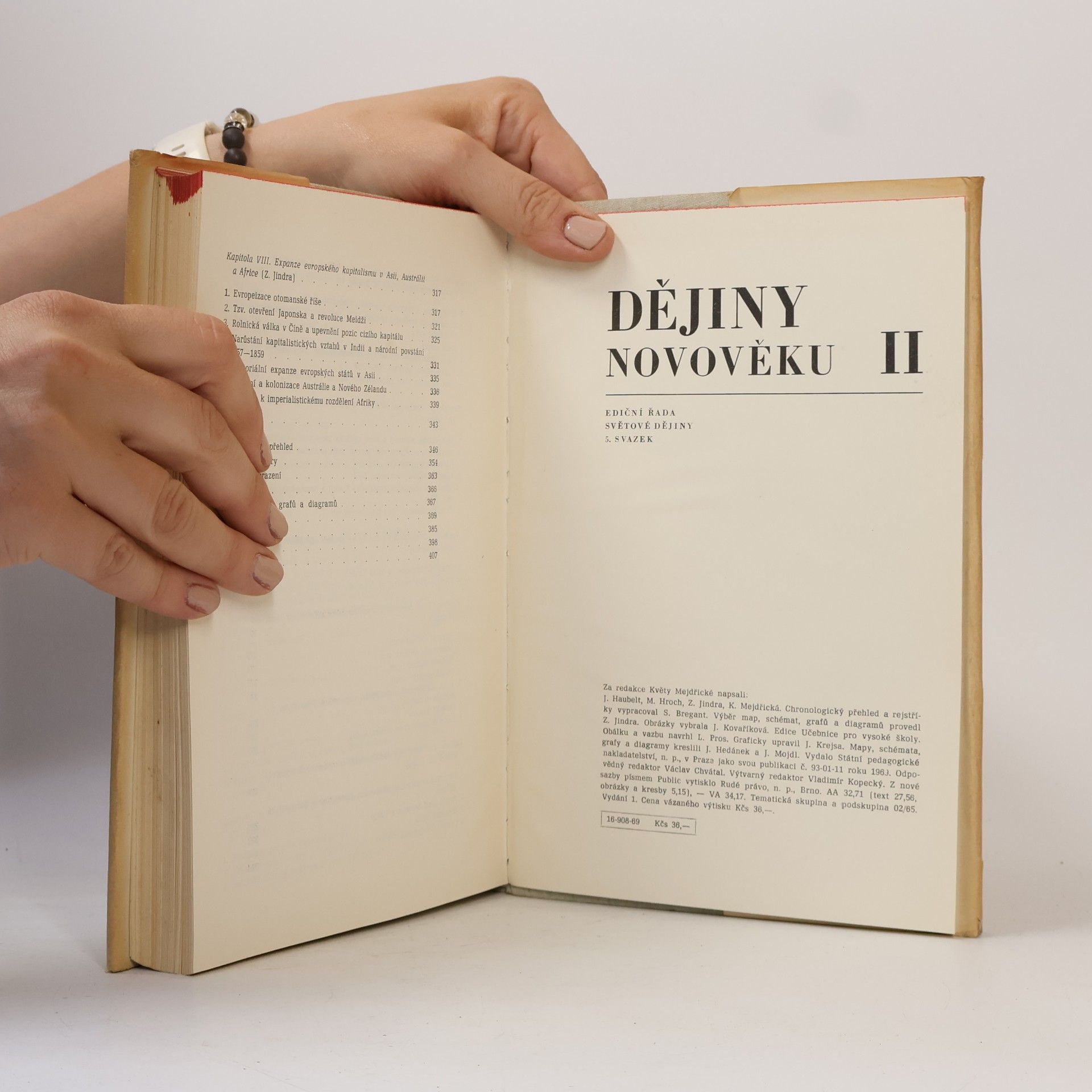 Collectif d'auteurs Dějiny novověku II.