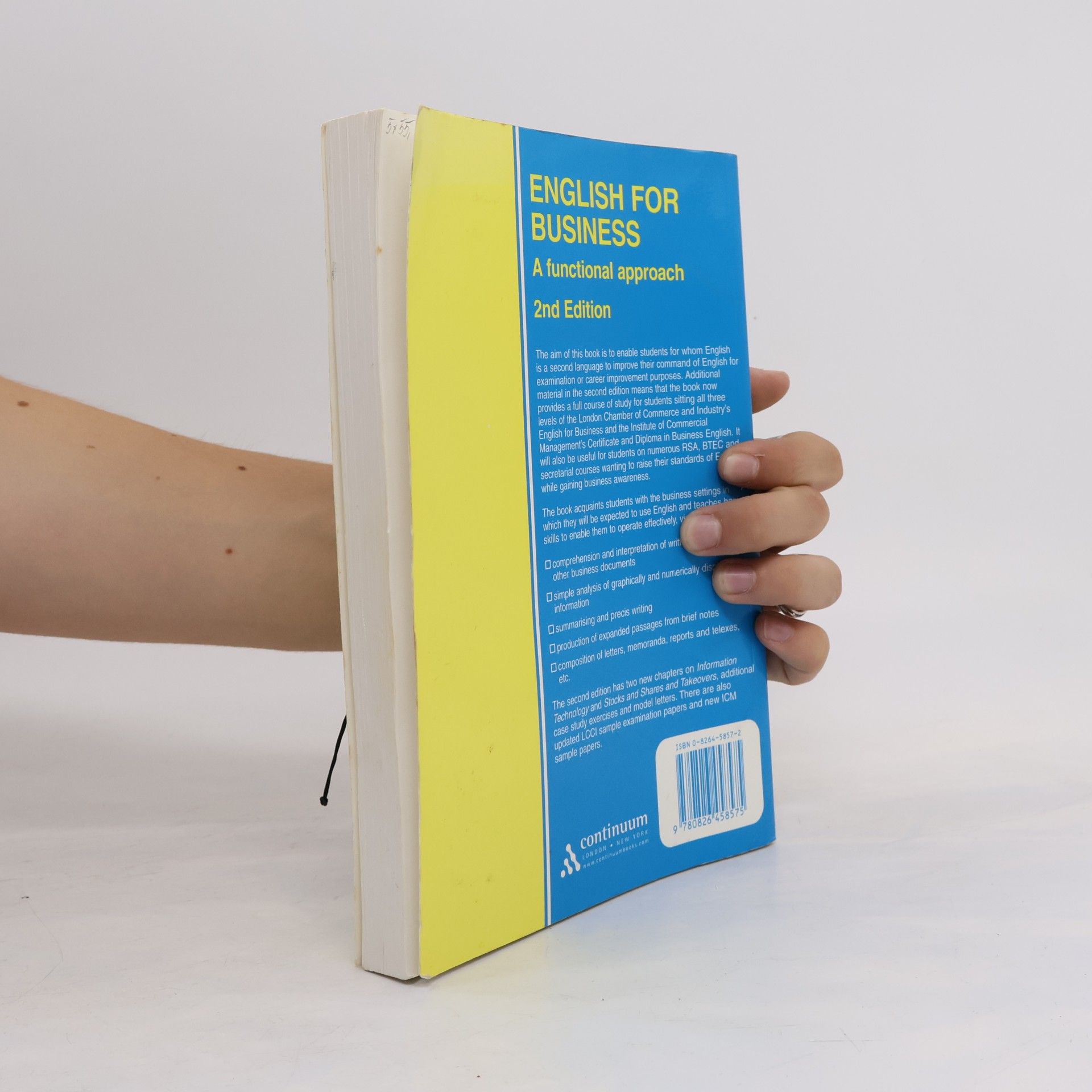 Joseph Chilver English for business. A functional approach