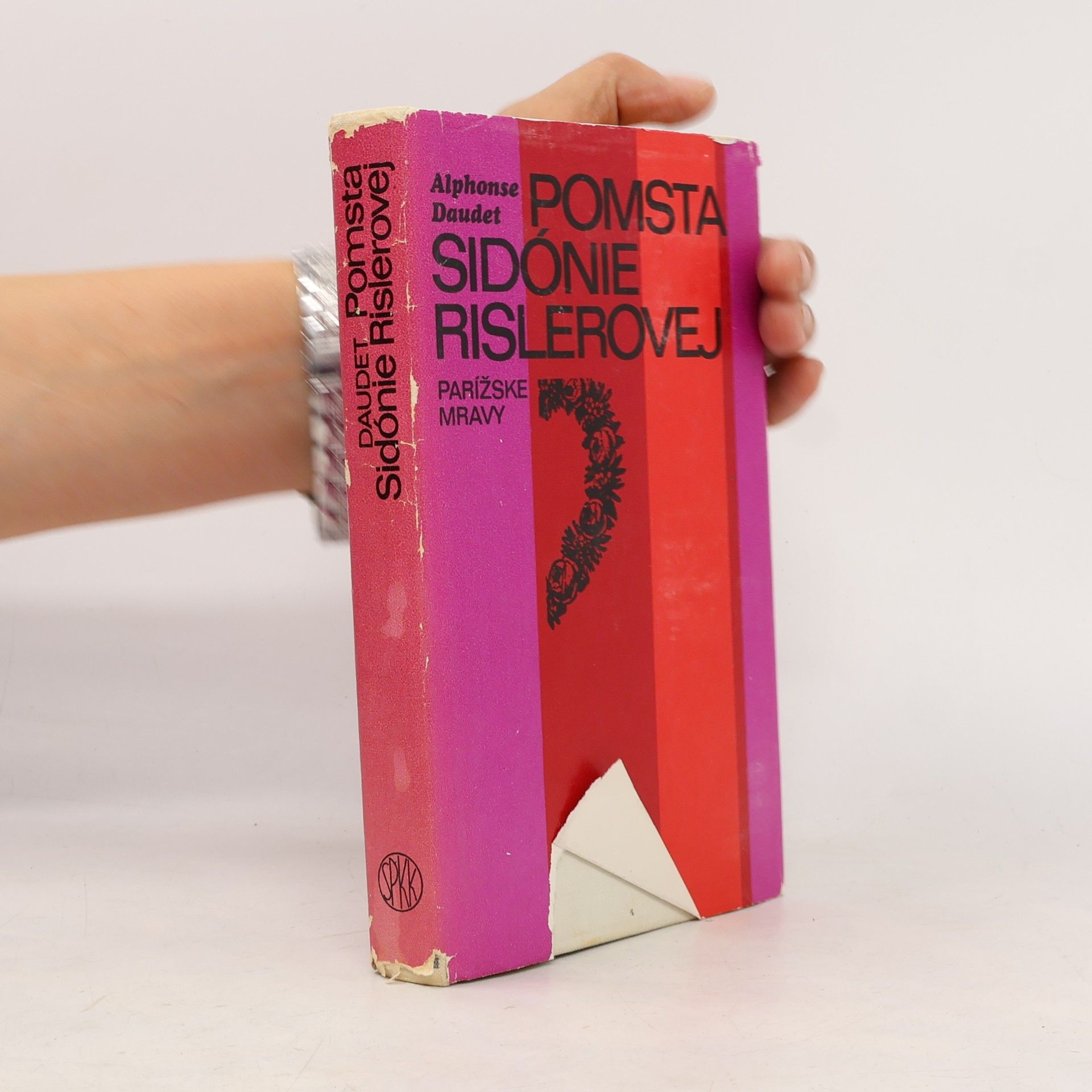 Alphonse Daudet Pomsta Sidónie Rislerovej