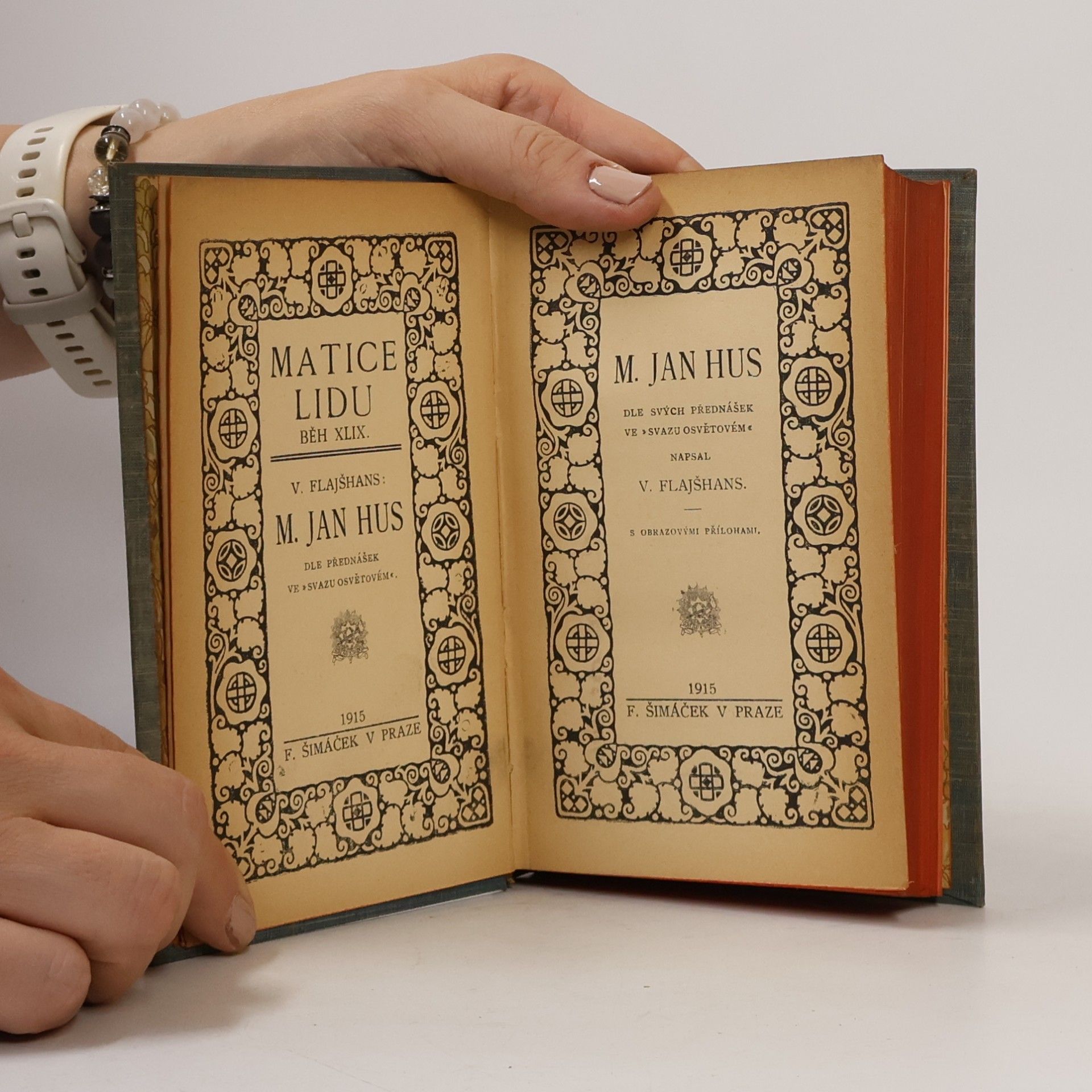 Václav Flajšhans M. Jan Hus. Dle svých přednášek ve Svazu Osvětovém