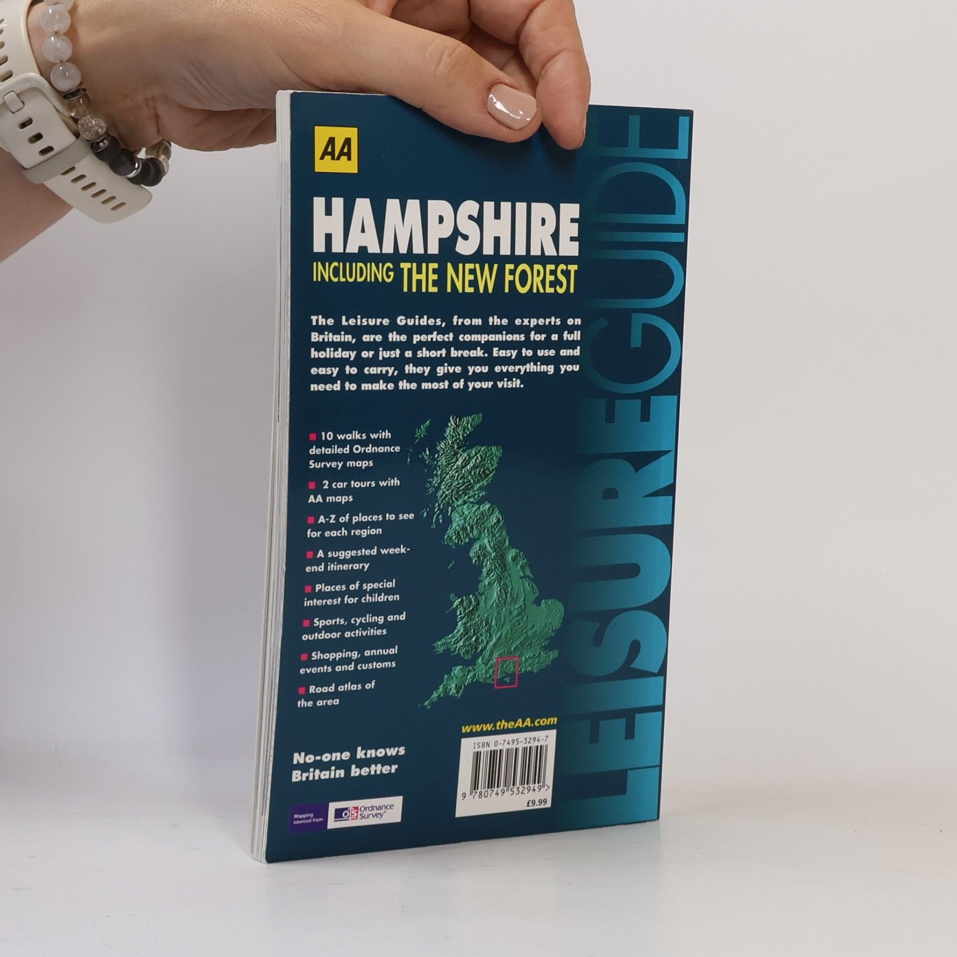 AA Publishing AA Leisure Guide: Hampshire Including the New Forest