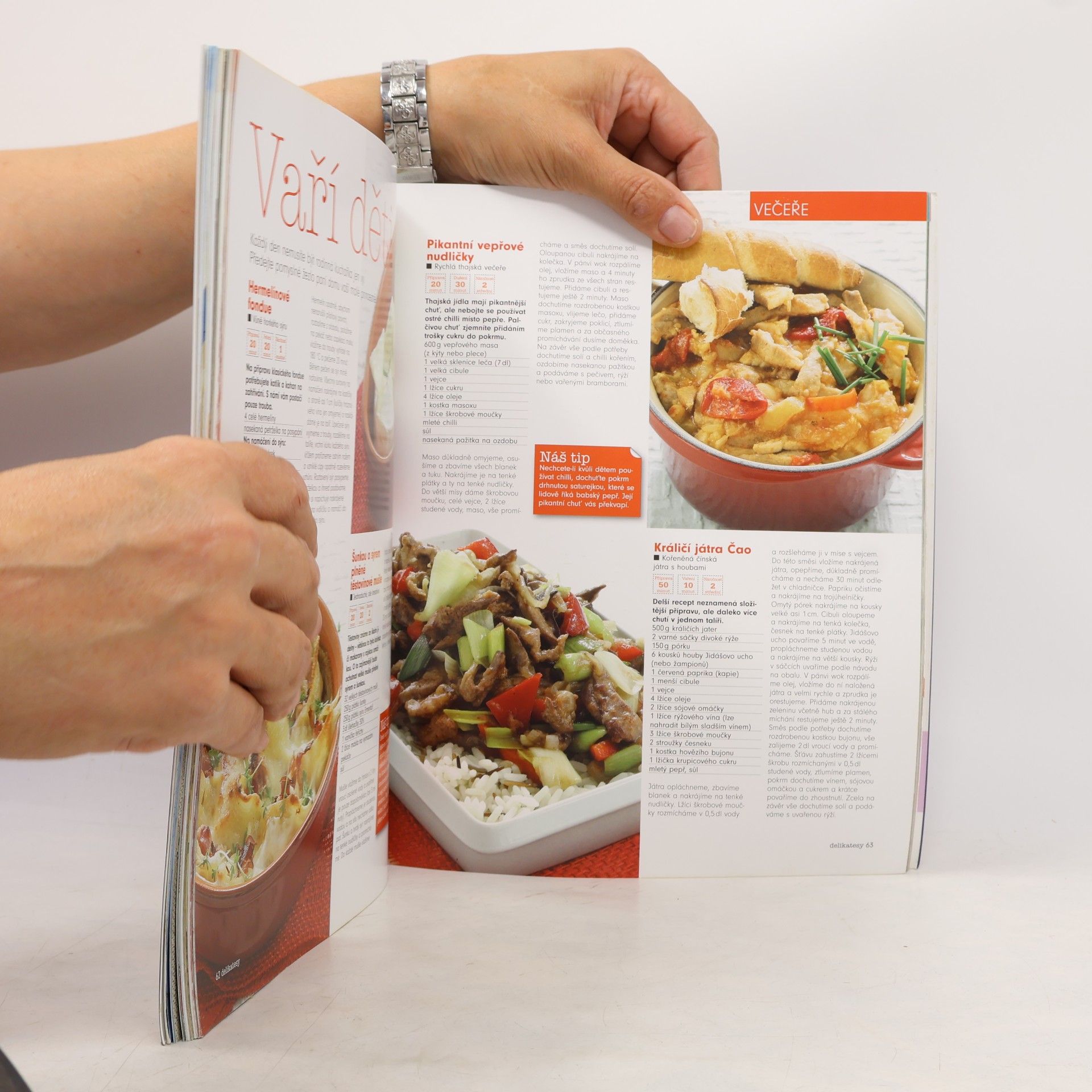 Various authors Delikatesy. První menu kuchařka Vlasta 1/2007