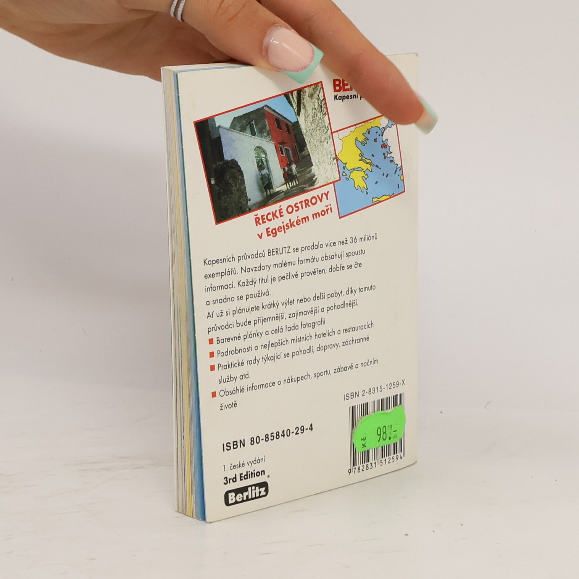 Autorenkollektiv Řecké ostrovy v Egejském moři