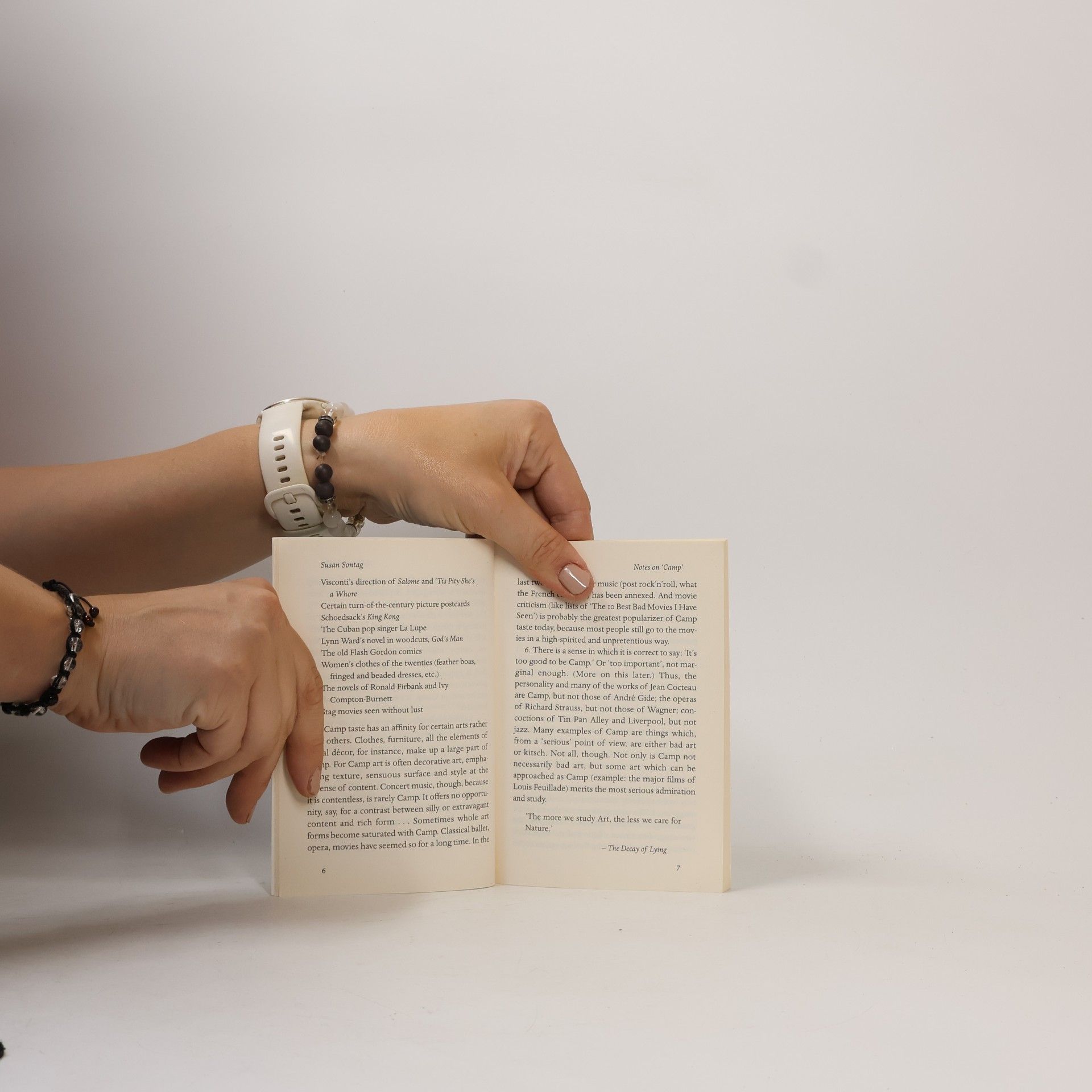 Susan Sontag Notes on Camp