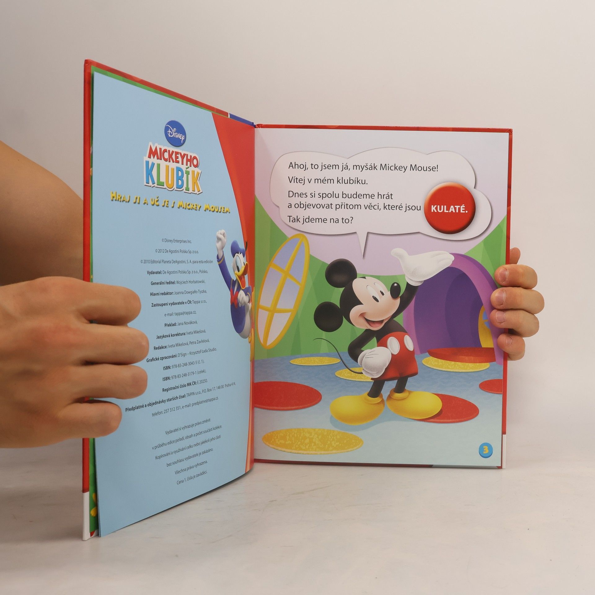 Jan A. Novák Hraj si a uč se s Mickey Mousem. 1. Kulatý!