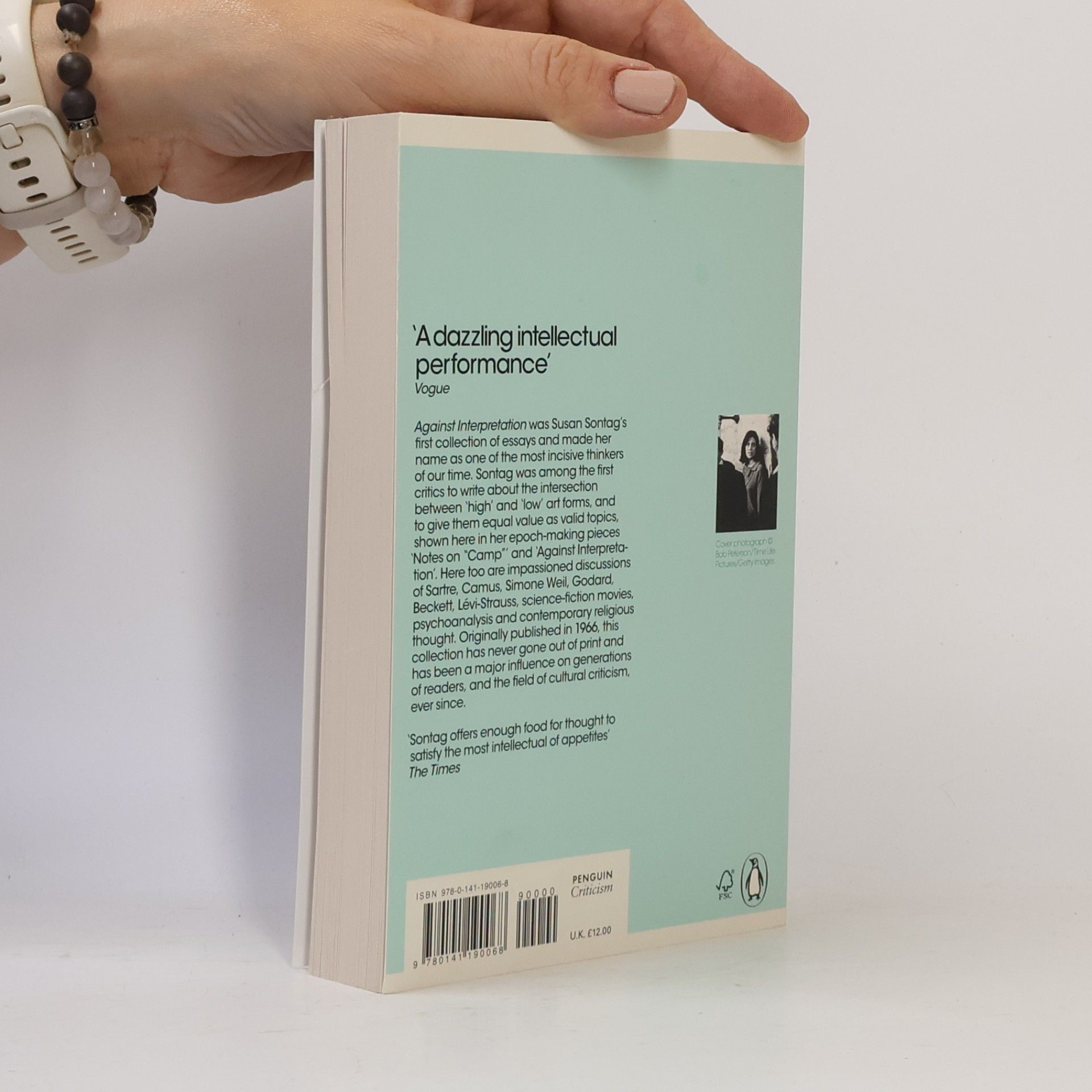 Susan Sontag Against Interpretation and Other Essays
