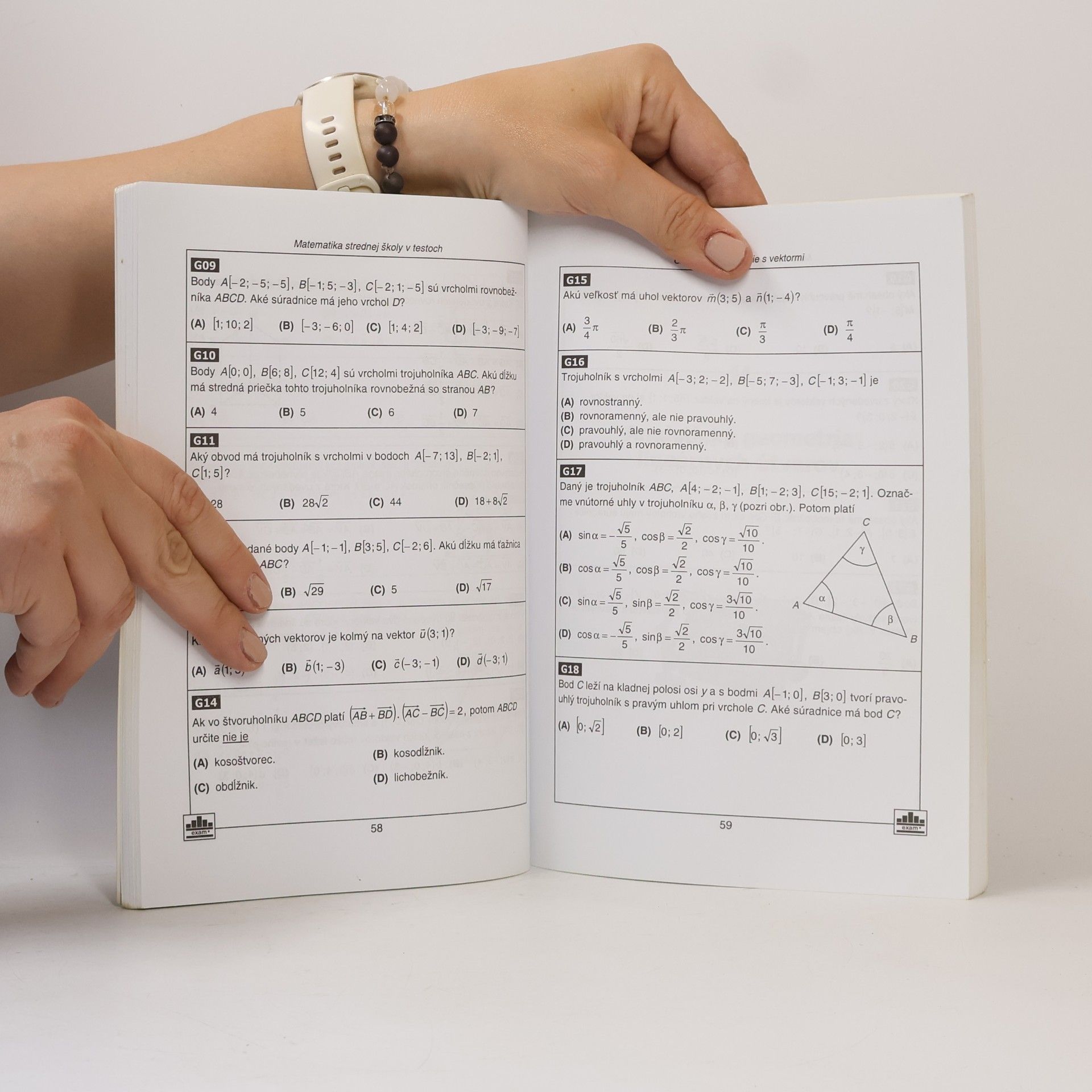 Bálintová M. Matematika strednej školy v testoch 2. časť