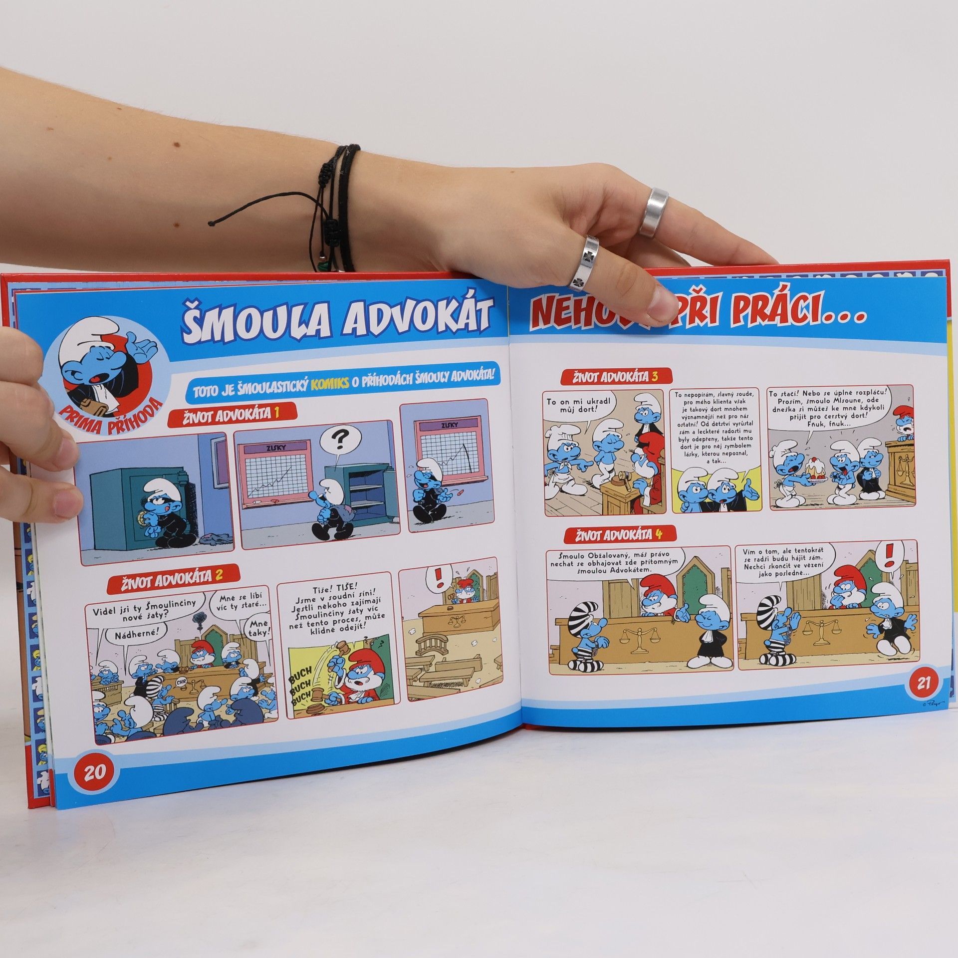 Iva Kořístková Povolání světa! 15. Šmoula advokát
