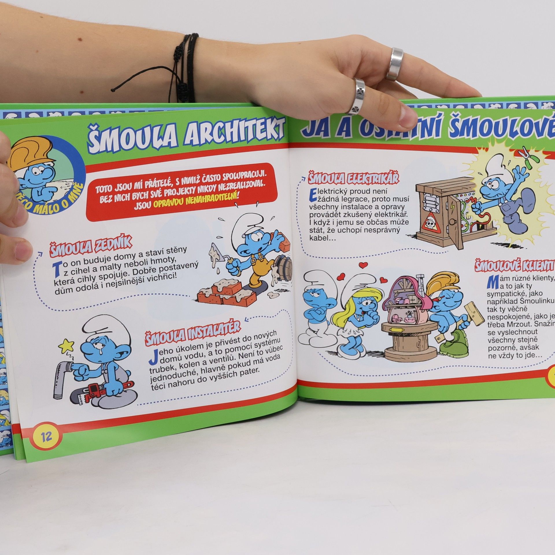 kolektiv Šmoulové 12. Povolání světa! Šmoula architekt