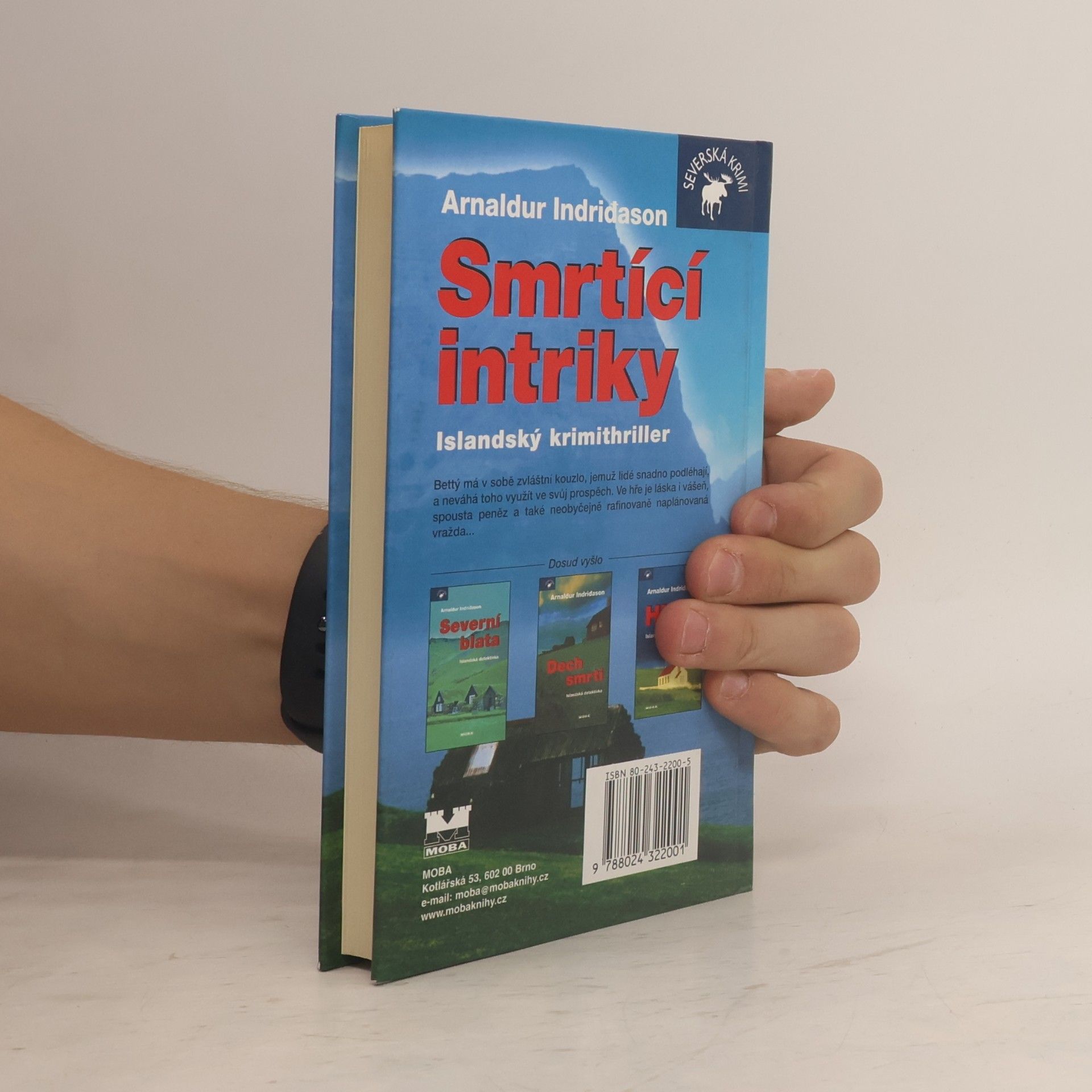 Arnaldur Indridason Smrtící intriky