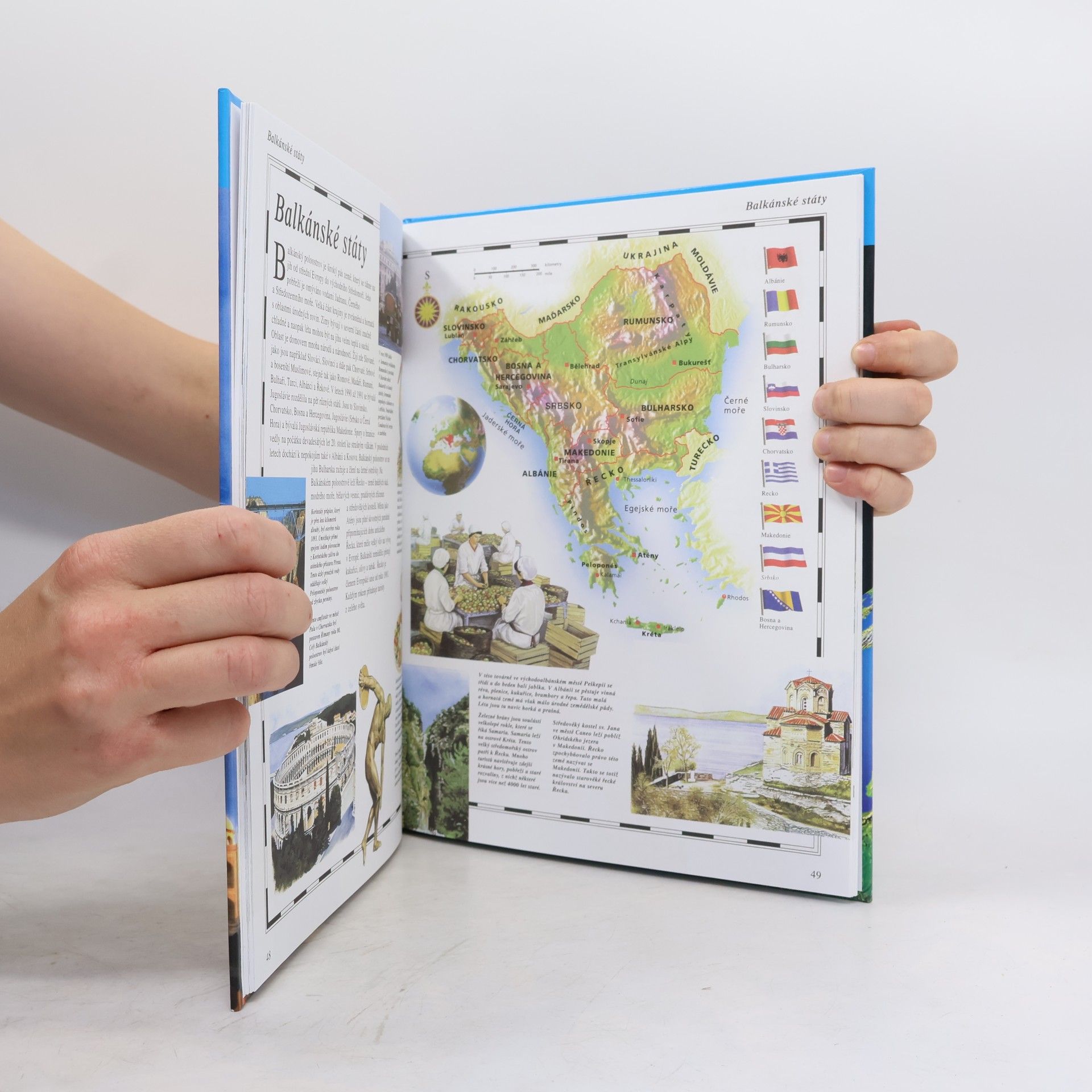 Philip Steele Školní atlas světa