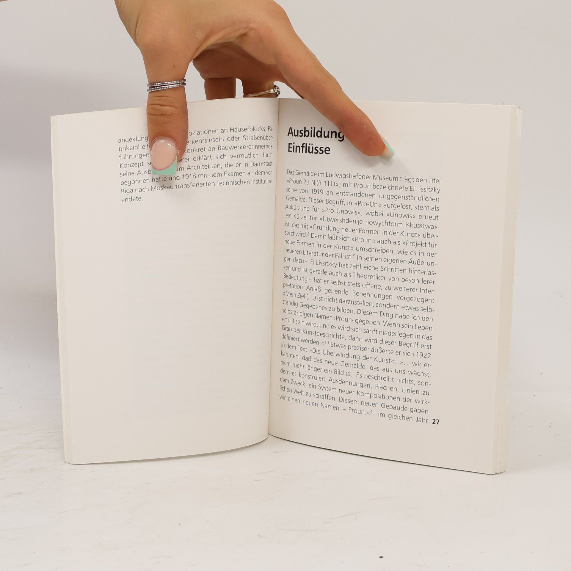Katrin Simons El Lissitzky, Proun 23 N oder der Umstieg von der Malerei zur Gestaltung als Thema der Moderne