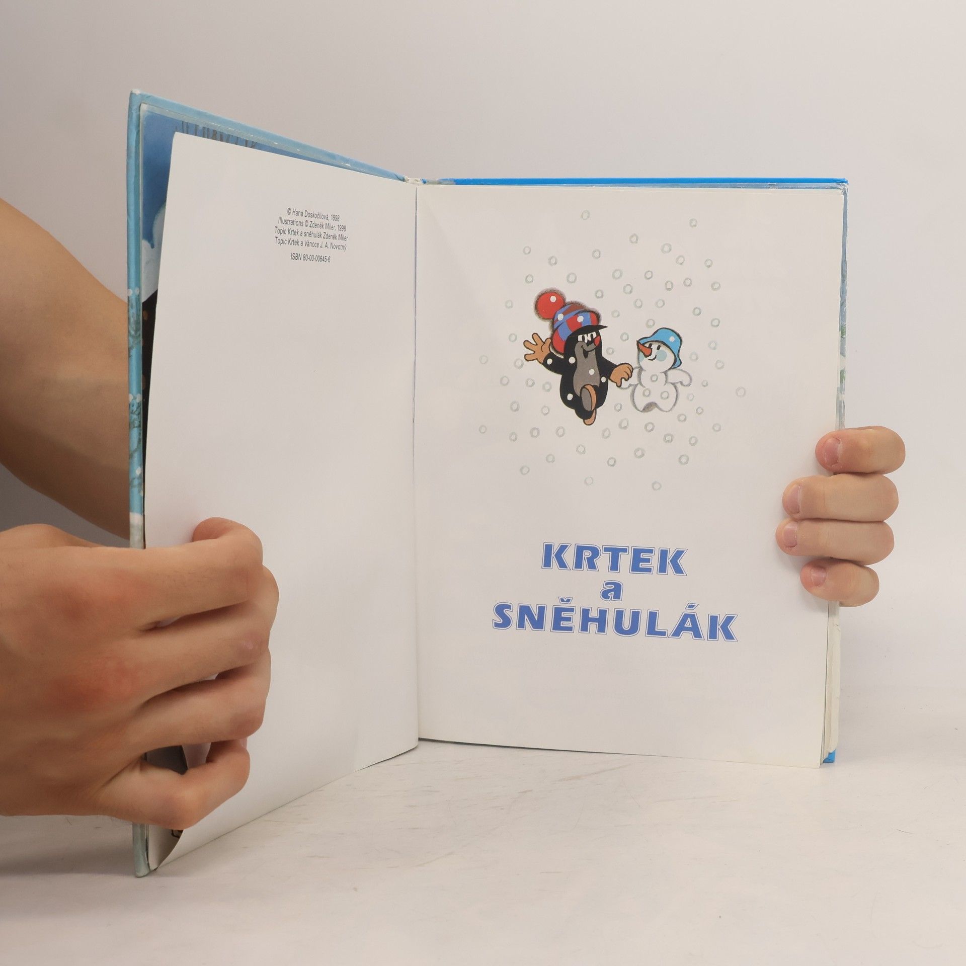 Zdeněk Miler Krtek v zimě