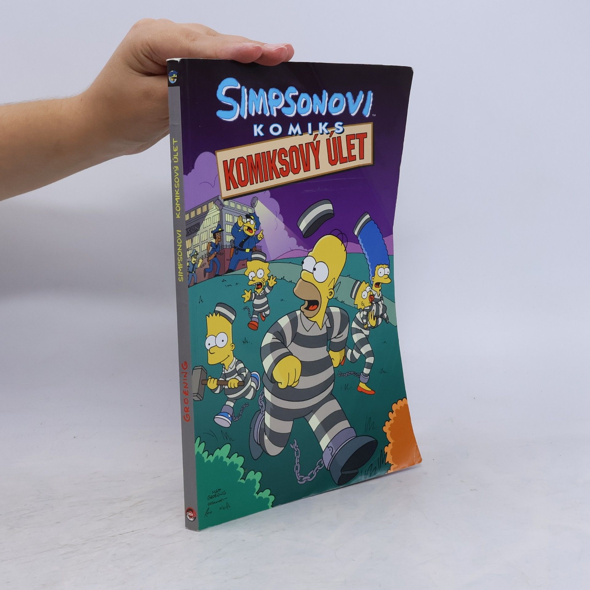 Matt Groening Simpsonovi. Komiksový úlet