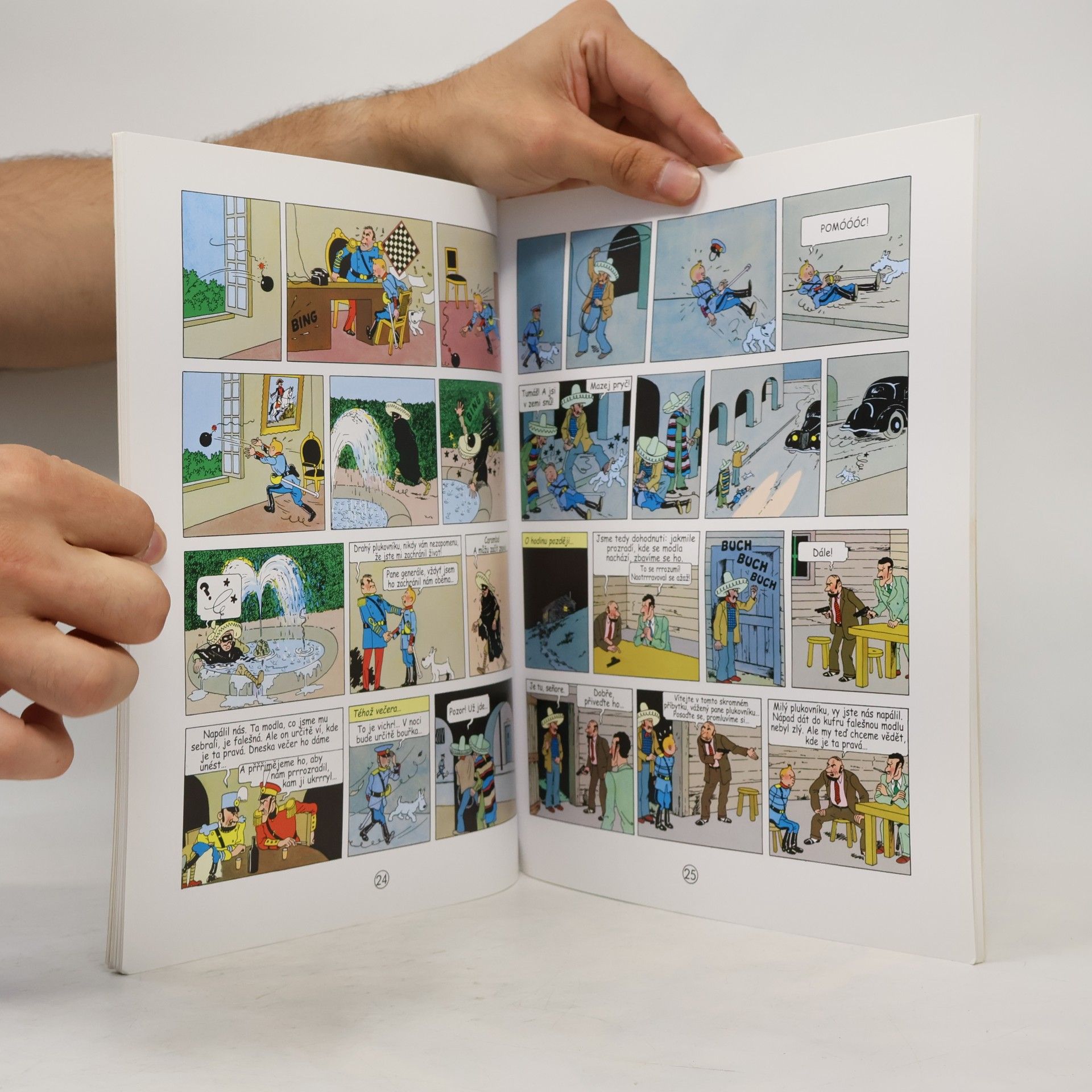 Hergé Ulomené ucho
