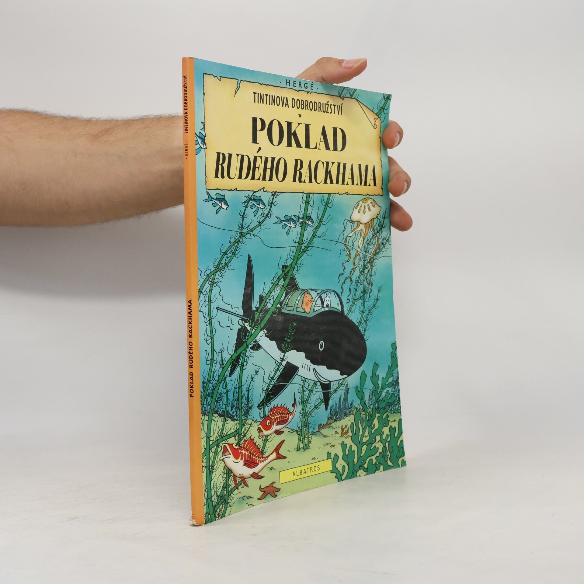 Hergé Poklad Rudého Rackhama