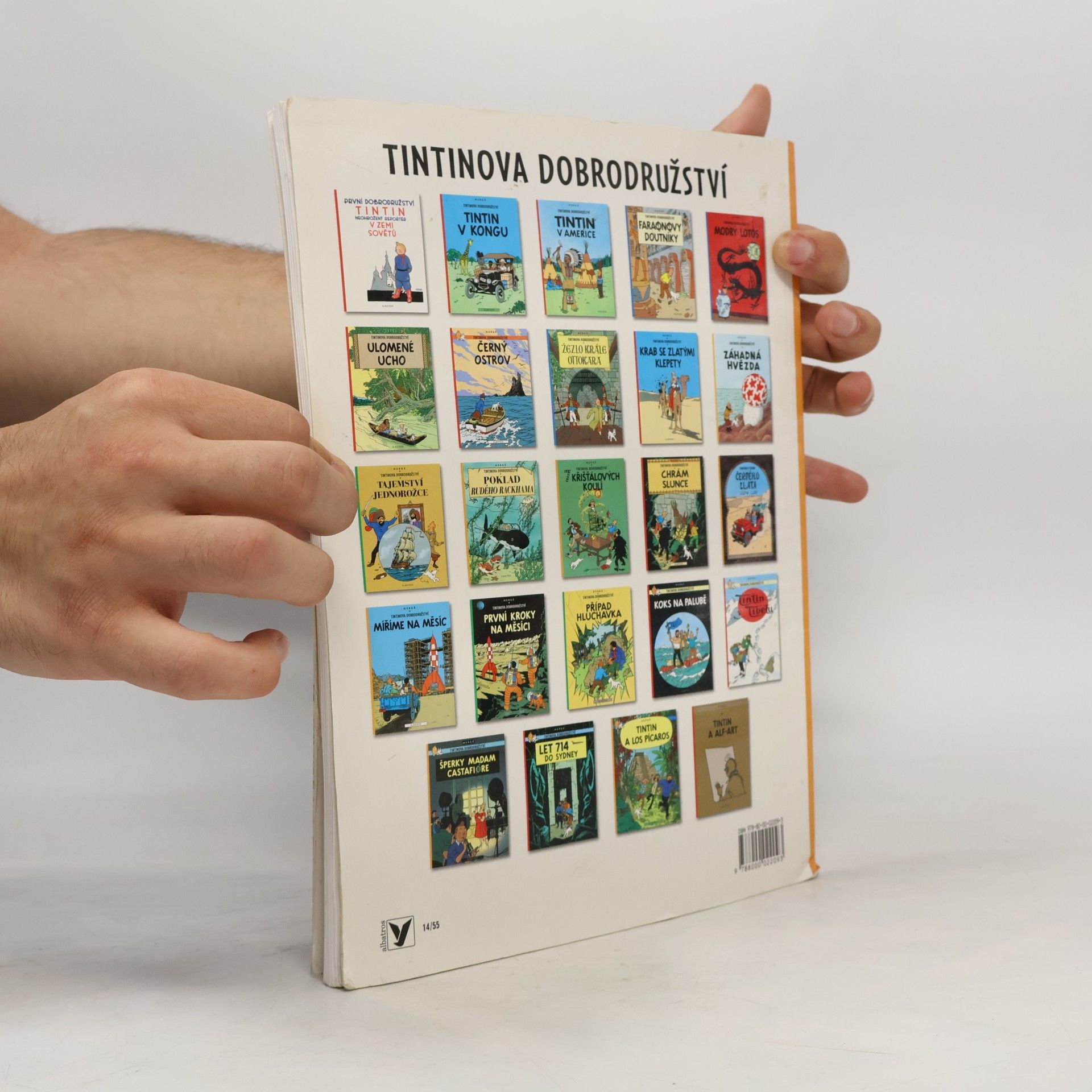Hergé Poklad Rudého Rackhama