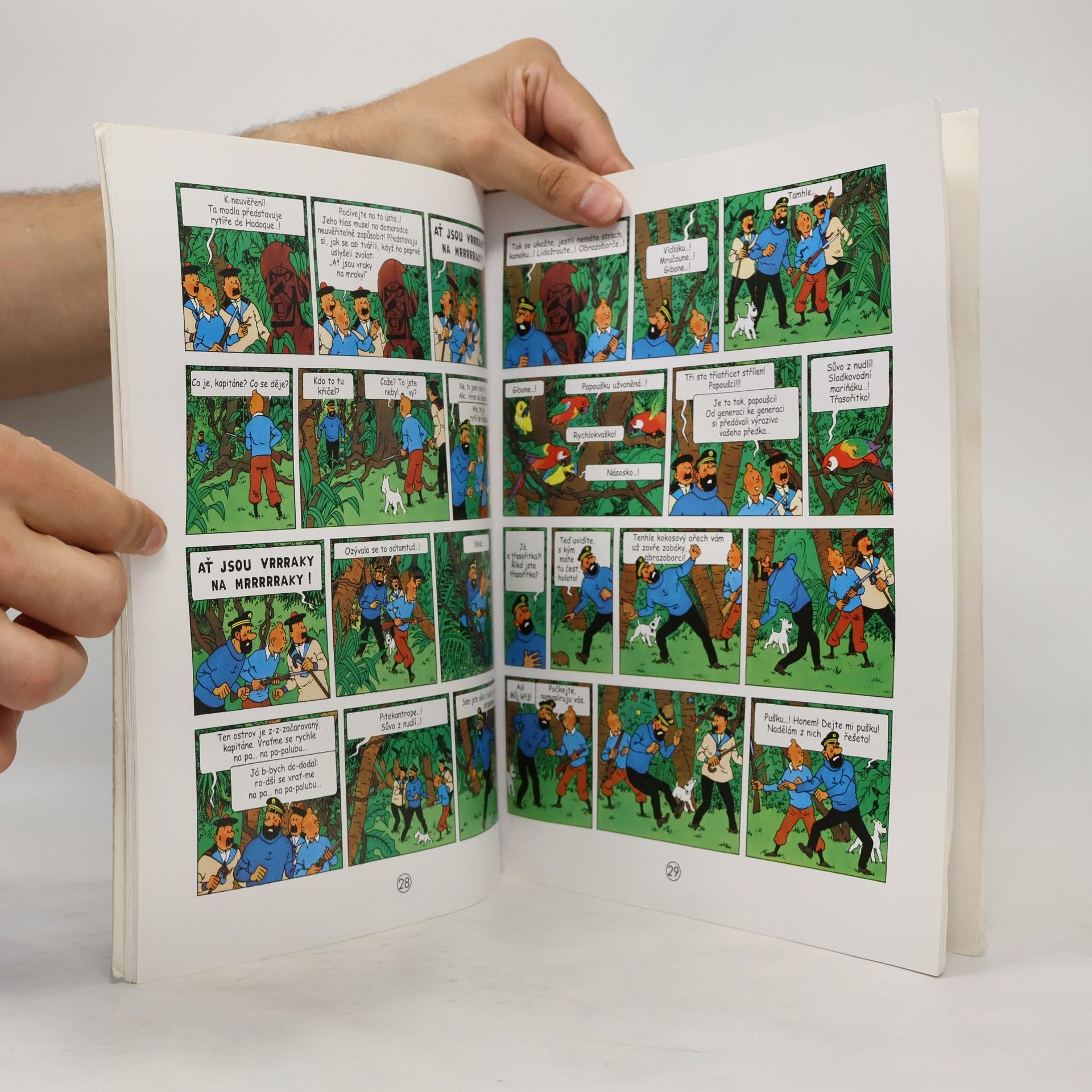 Hergé Poklad Rudého Rackhama