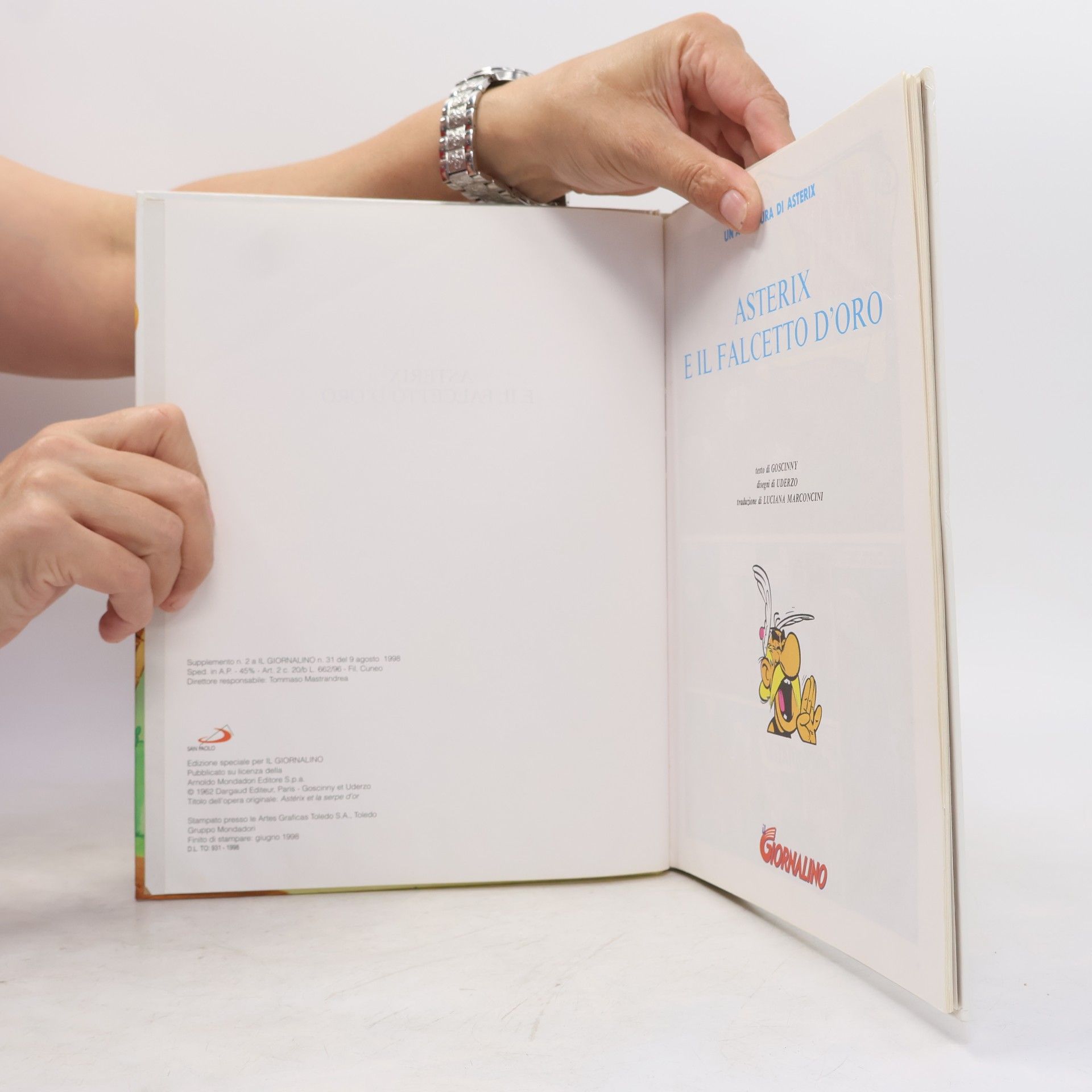 René Goscinny Asterix e il falcetto d'oro